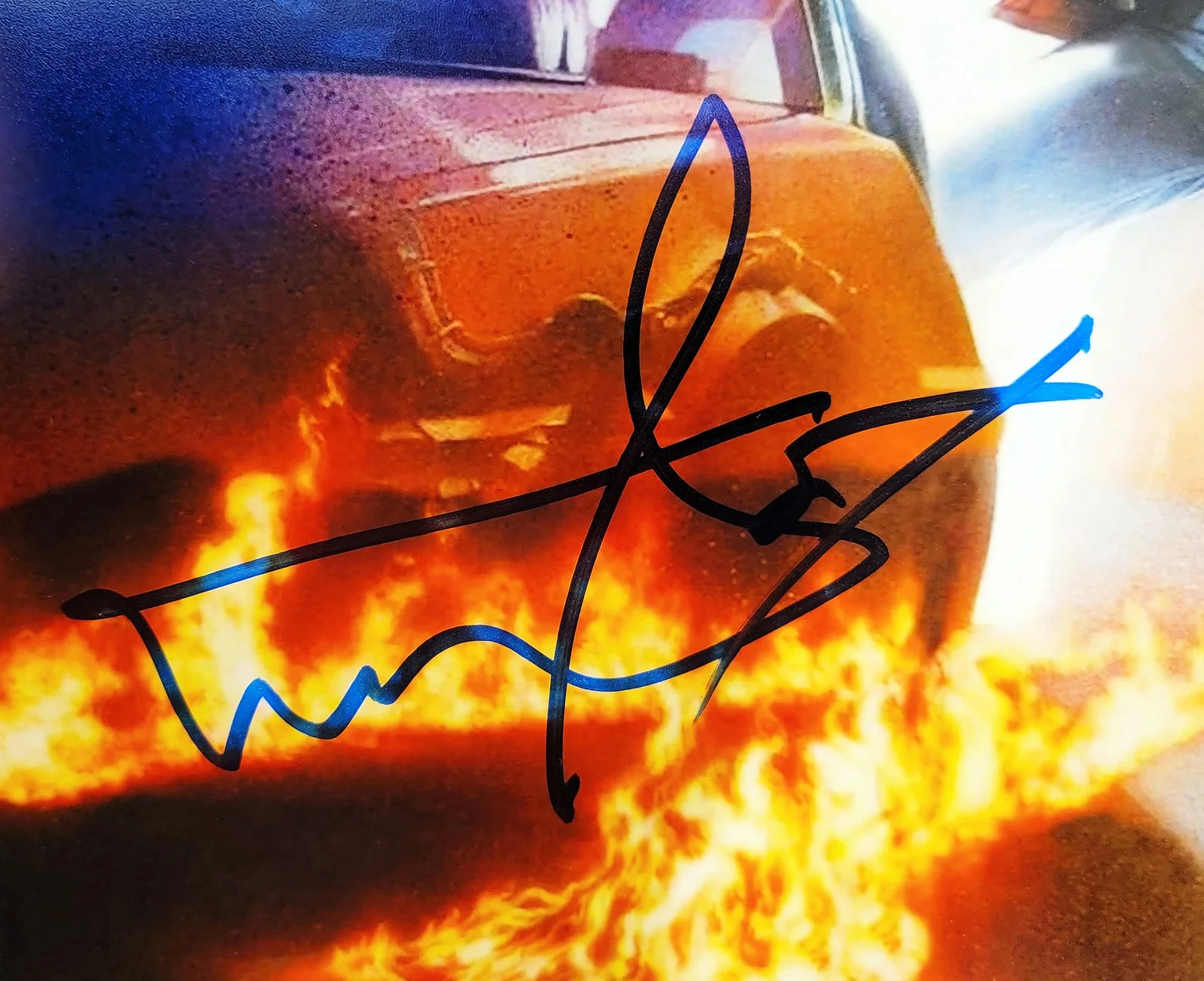 Michael J. Fox — Michael J. Fox Auto Signed Back To The Future 1 11x17 Movie Poster Beckett Wit, изображение 2
