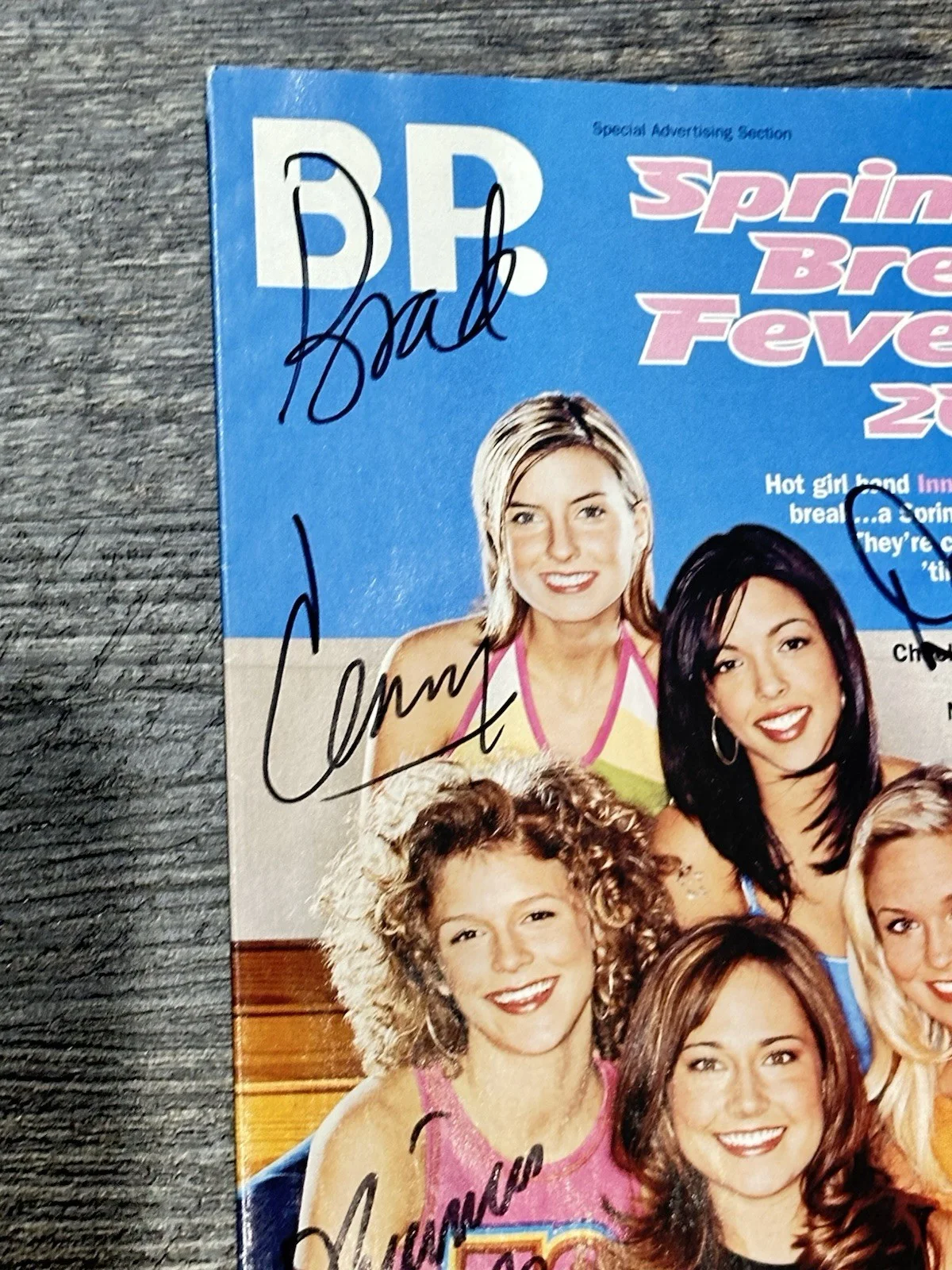 INNOSENSE - SIGNED Promo Nordstrom Booklet Autographed Nsync Backstreet Boys, image 2