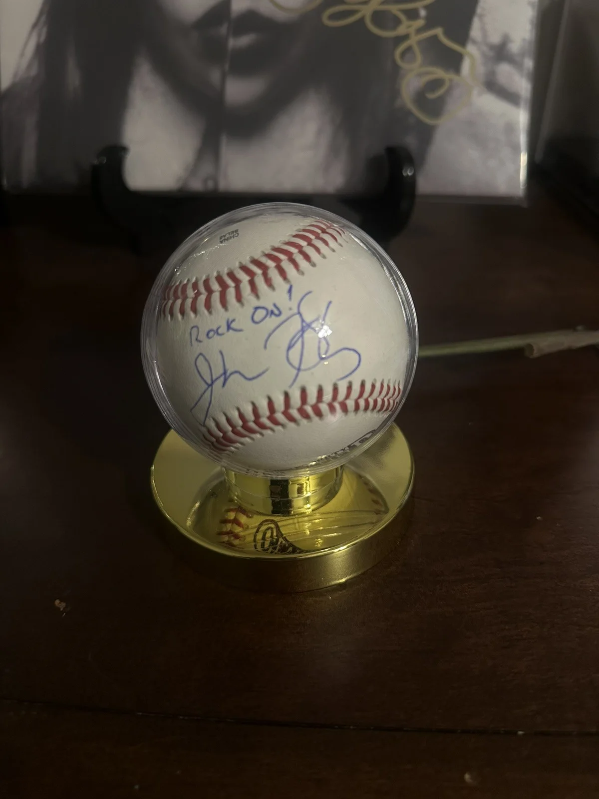 John Fogerty — JOHN FOGERTY SIGNED AUTOGRAPH CENTERFIELD BALL CREEDENCE CLEARWATER REVIVAL