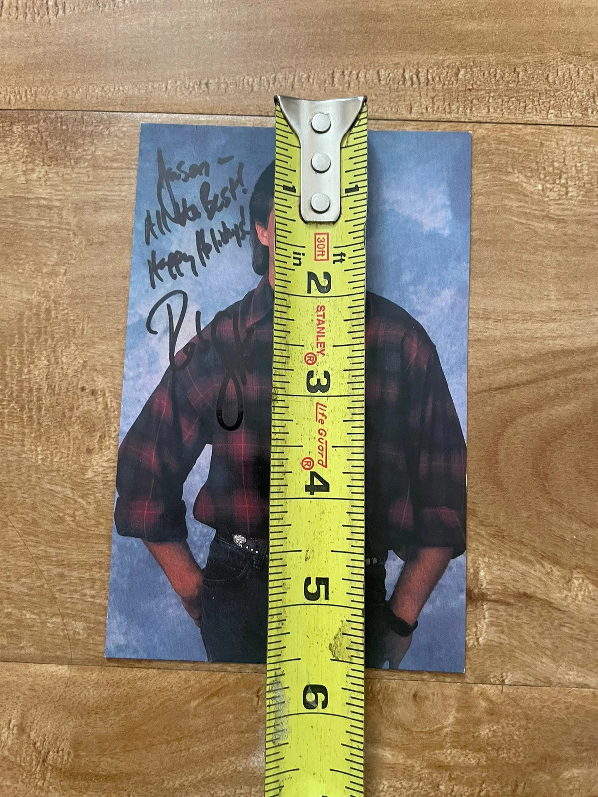 ROB STONE — ROB STONE Signed MR. BELVEDERE Postcard Photo Signed Autograph, image 5