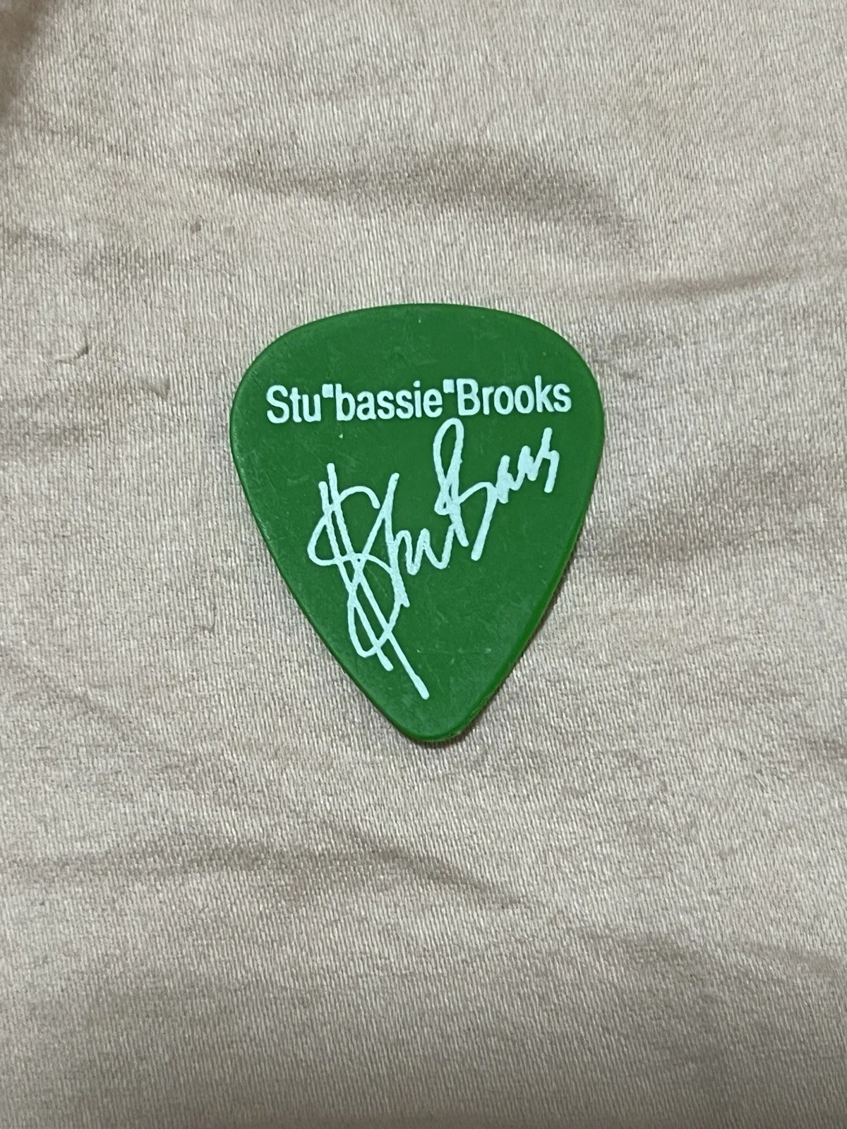 Stu Bassie Brooks Guitar Pick, image 2