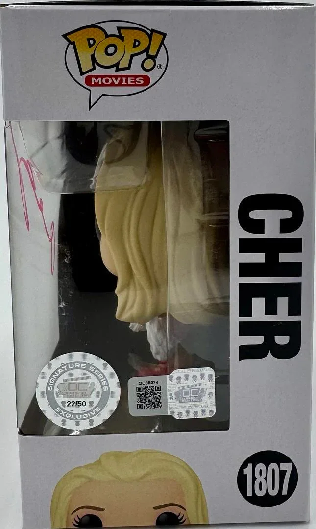 Alicia Silverstone signed Limited Edition Funko #1807 "Clueless"-OC Celebrity, изображение 3