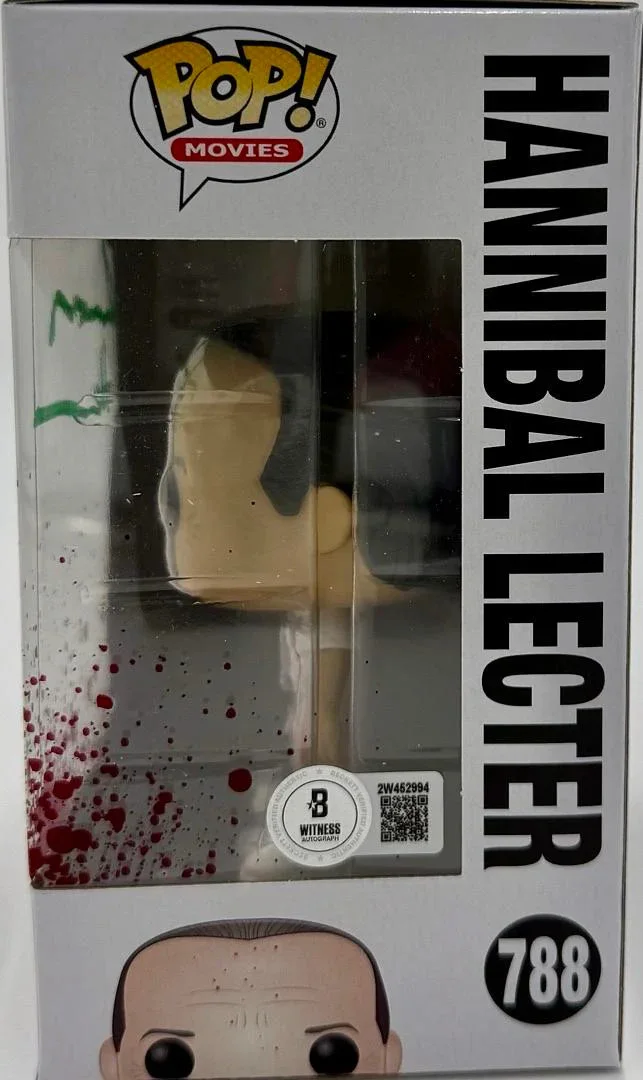 Anthony Hopkins Signed Funko #788 Hannibal Lecter (Silence Of The Lambs)-Beckett, изображение 3