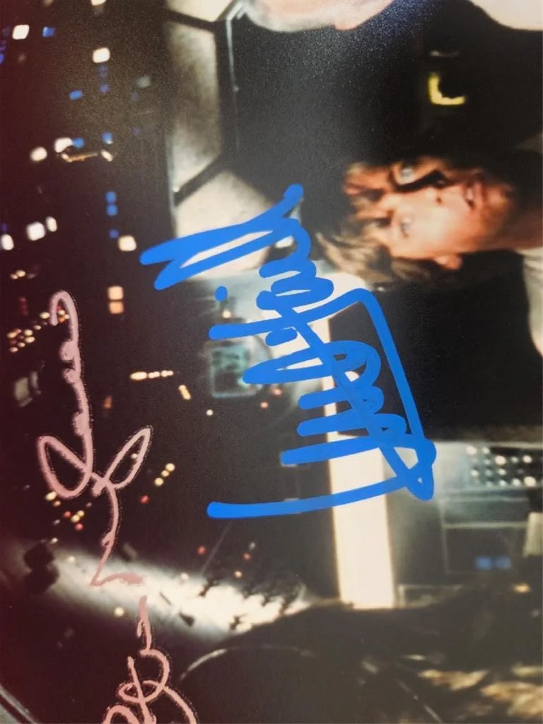 MARK HAMILL HARRISION FORD PETER MAYHEW — MARK HAMILL HARRISON FORD PETER MAYHEW SIGNED 3 AUTOS 8X10 PHOTO STAR WARS COA, изображение 4