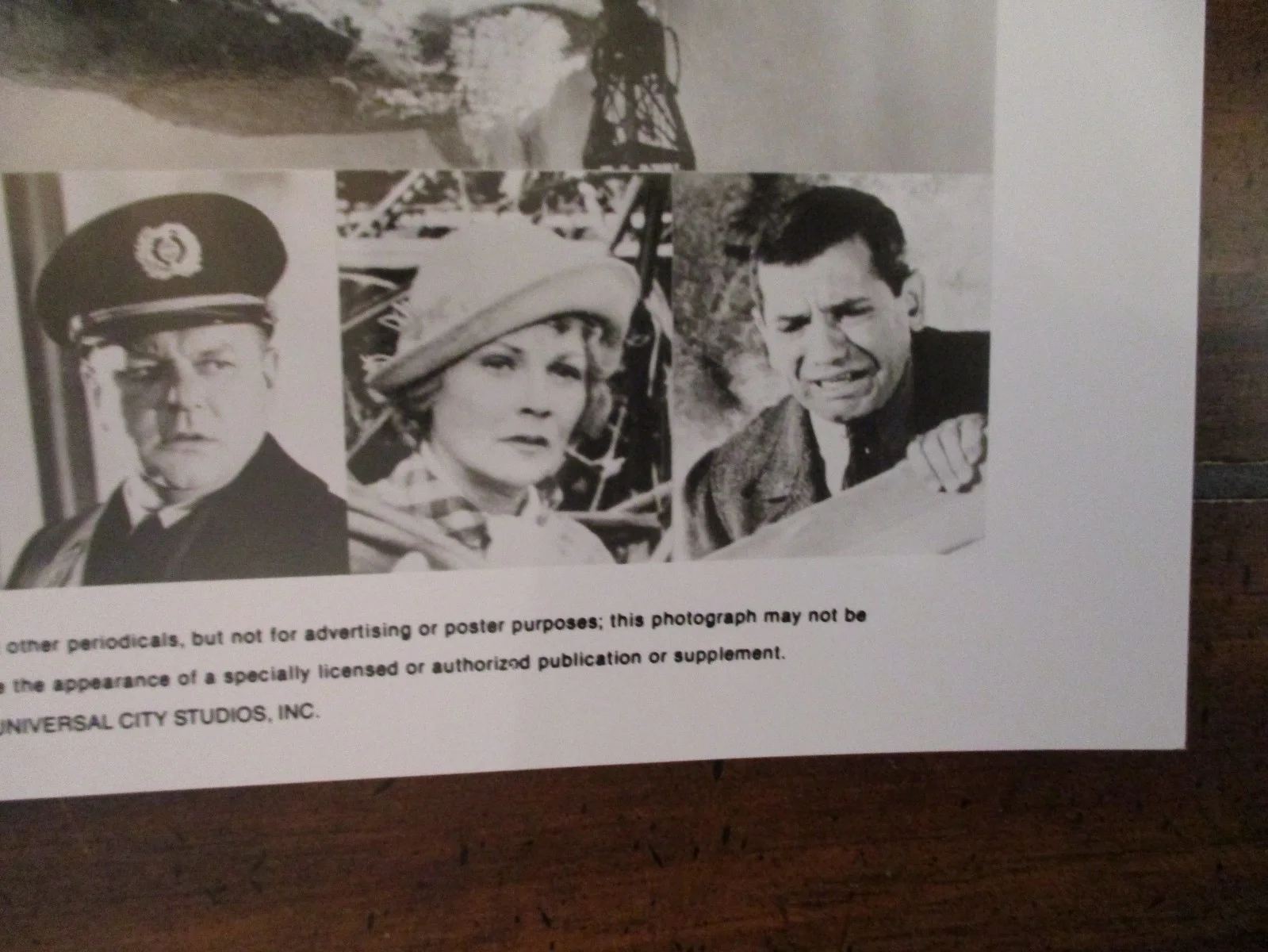 JOANNA MOORE(The Andy Griffith Show)/Robert Clary(THE HINDENBURG)10x8 1991 Photo, изображение 2
