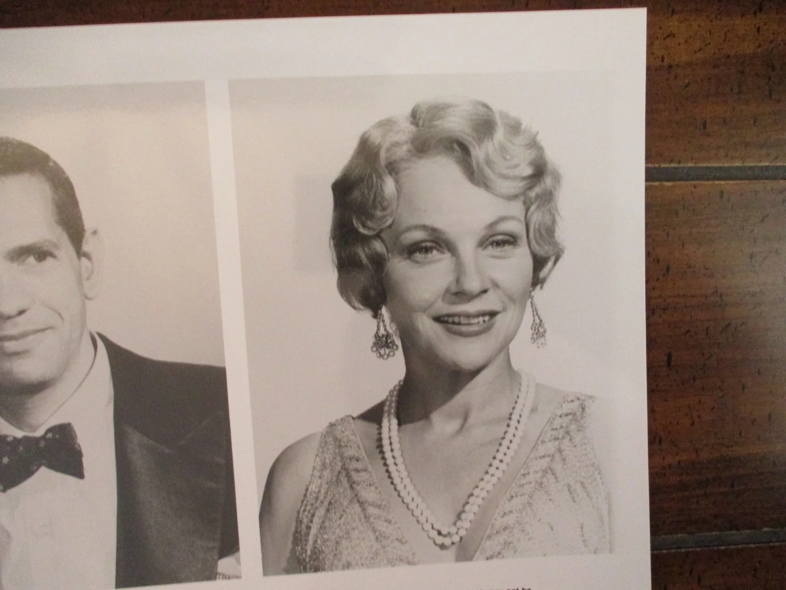 JOANNA MOORE(The Andy Griffith Show)/Robert Clary(THE HINDENBURG)1991 10x8 Photo, изображение 2