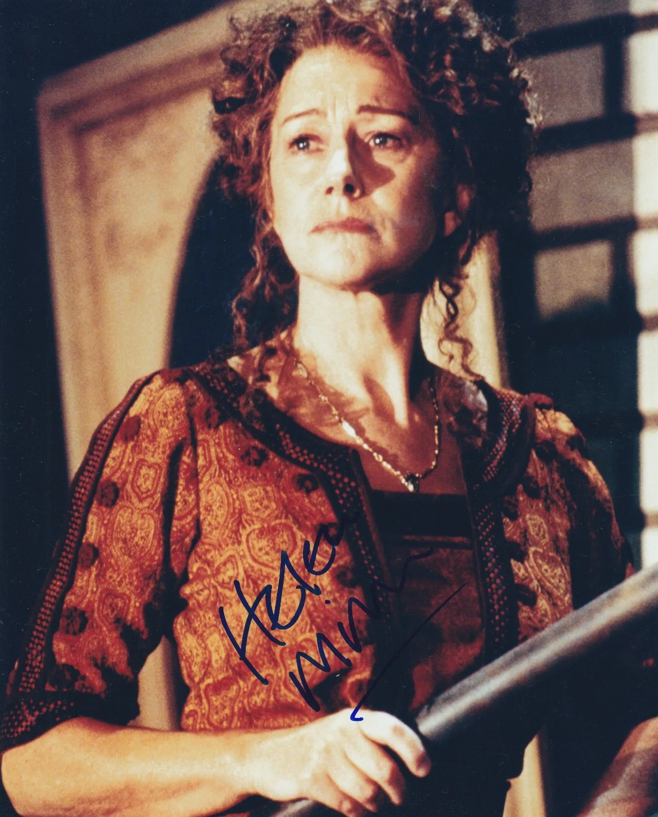 Helen Mirren — Helen Mirren signed still from The Dance of Death