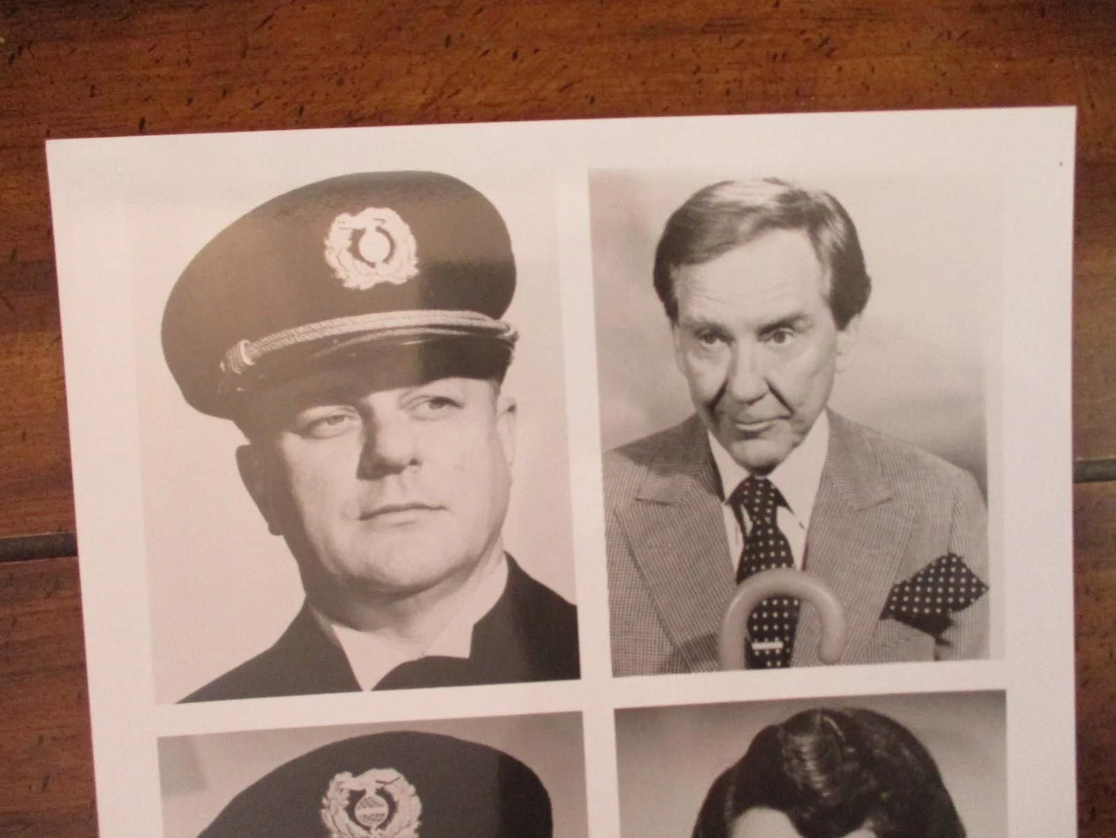 Burgess Meredith/Anne Bancroft/William Atherton(THE HINDENBURG)1991 8 x 10 Photo, изображение 2
