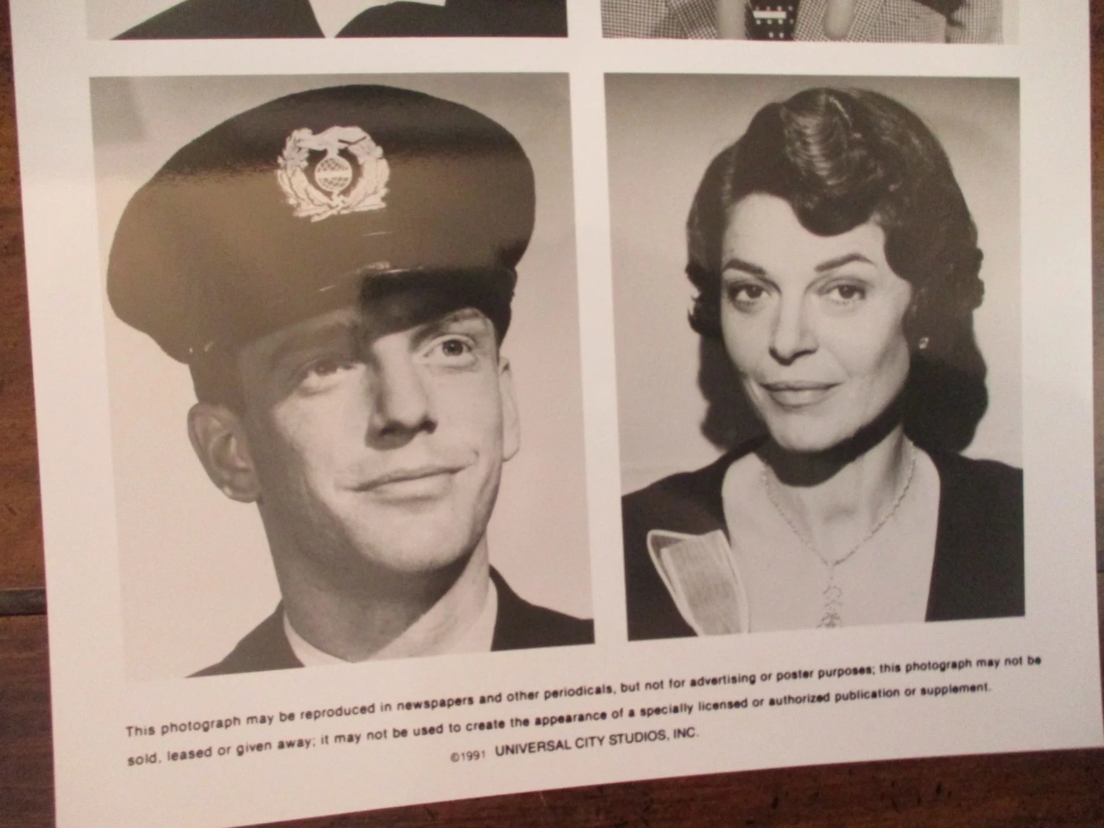 Burgess Meredith/Anne Bancroft/William Atherton(THE HINDENBURG)1991 8 x 10 Photo, изображение 3
