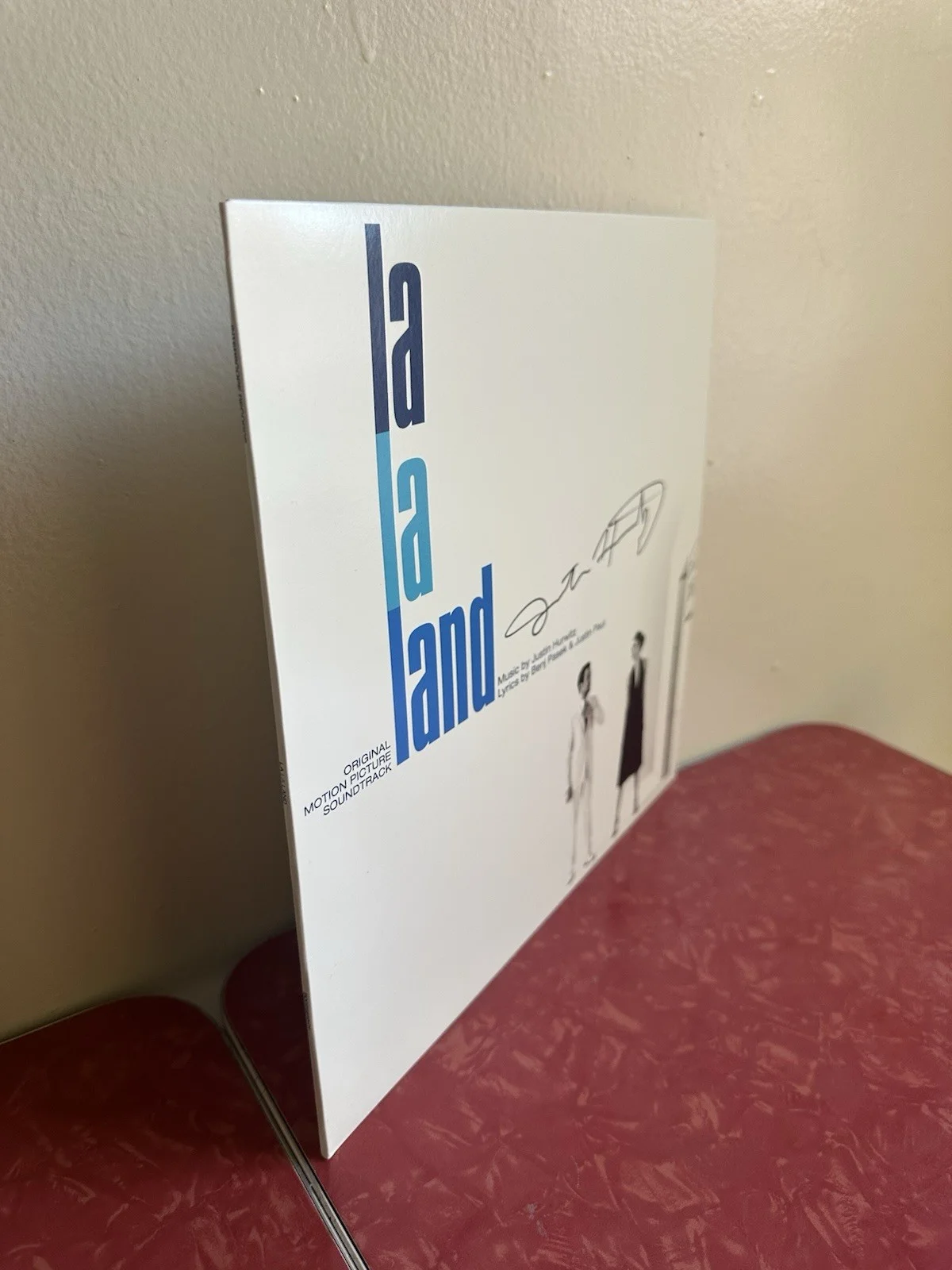 *SIGNED* La La Land Soundtrack Signed By Justin Hurwitz - Vinyl LP SLEEVE ONLY, изображение 3