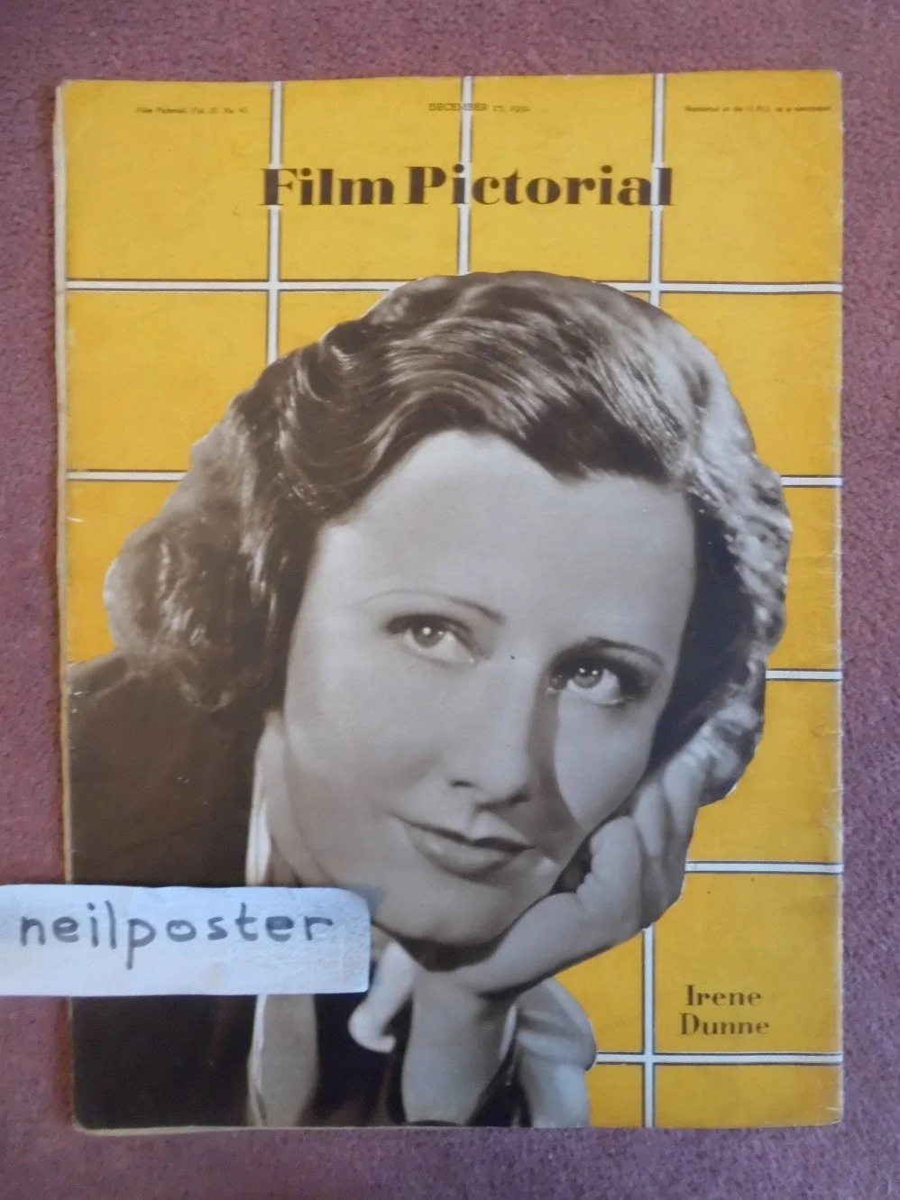 FILM PICTORIAL (1932) UK mag GARY COOPER, KING KONG, IRENE DUNNE, изображение 2