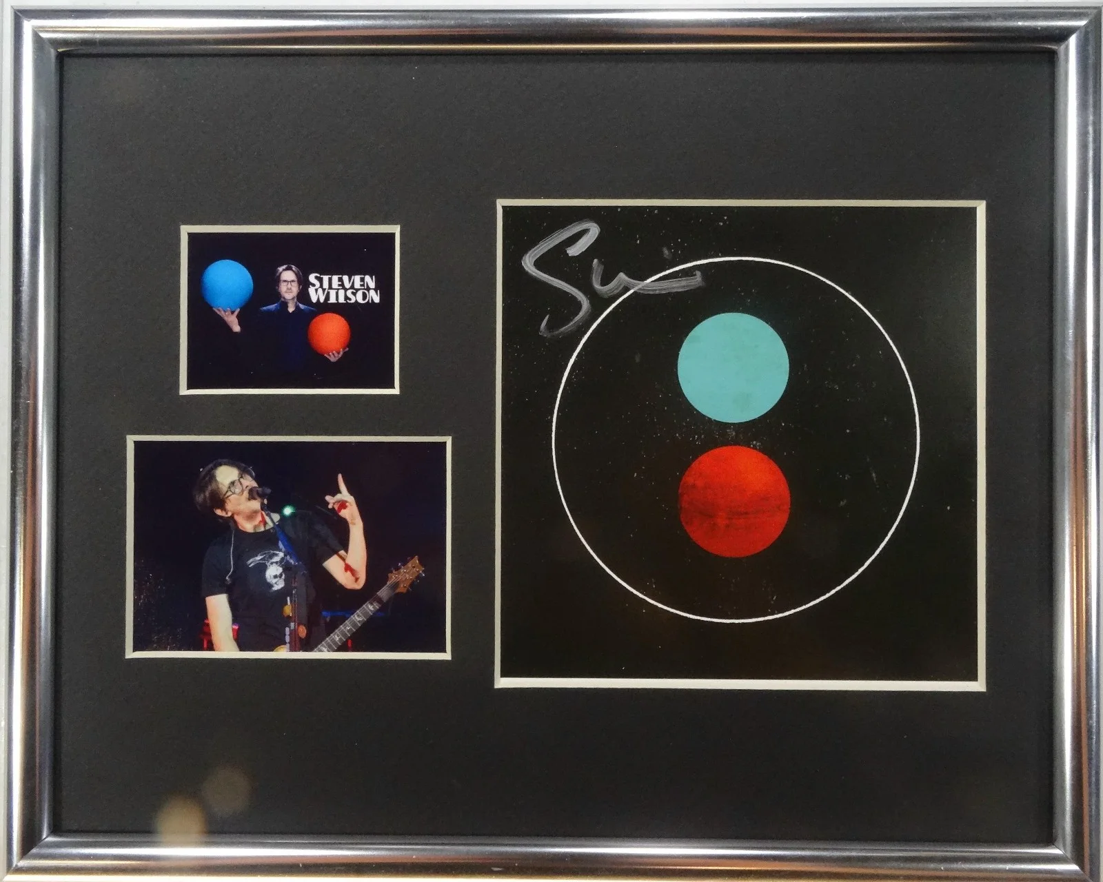 SIGNED STEVEN WILSON AUTOGRAPHED CD DISPLAY CERTIFIED AUTHENTIC JSA COA #CE57622, image 2