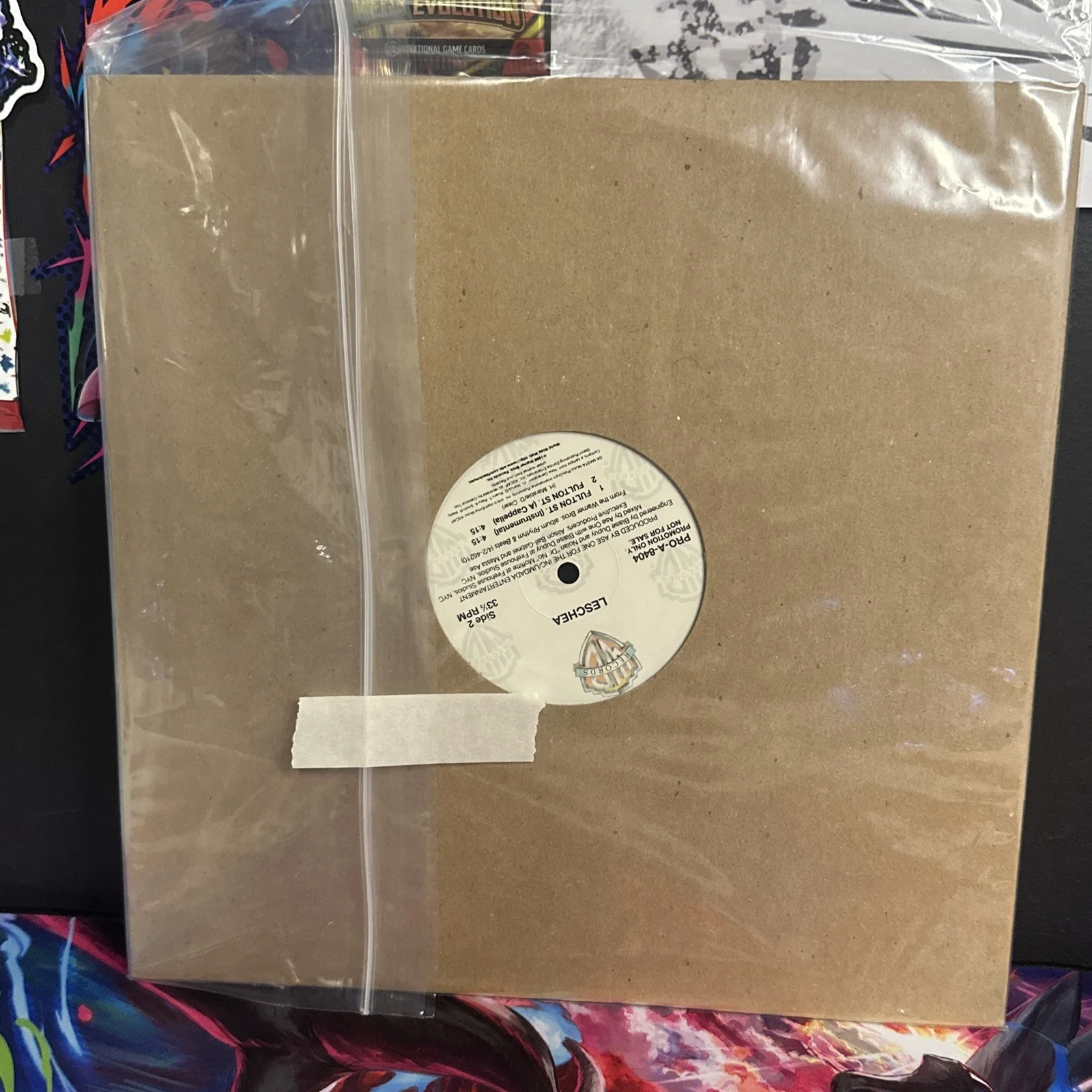 LESCHEA - SIGNED WB RECORD ALBUM COVER - With COA, image 4
