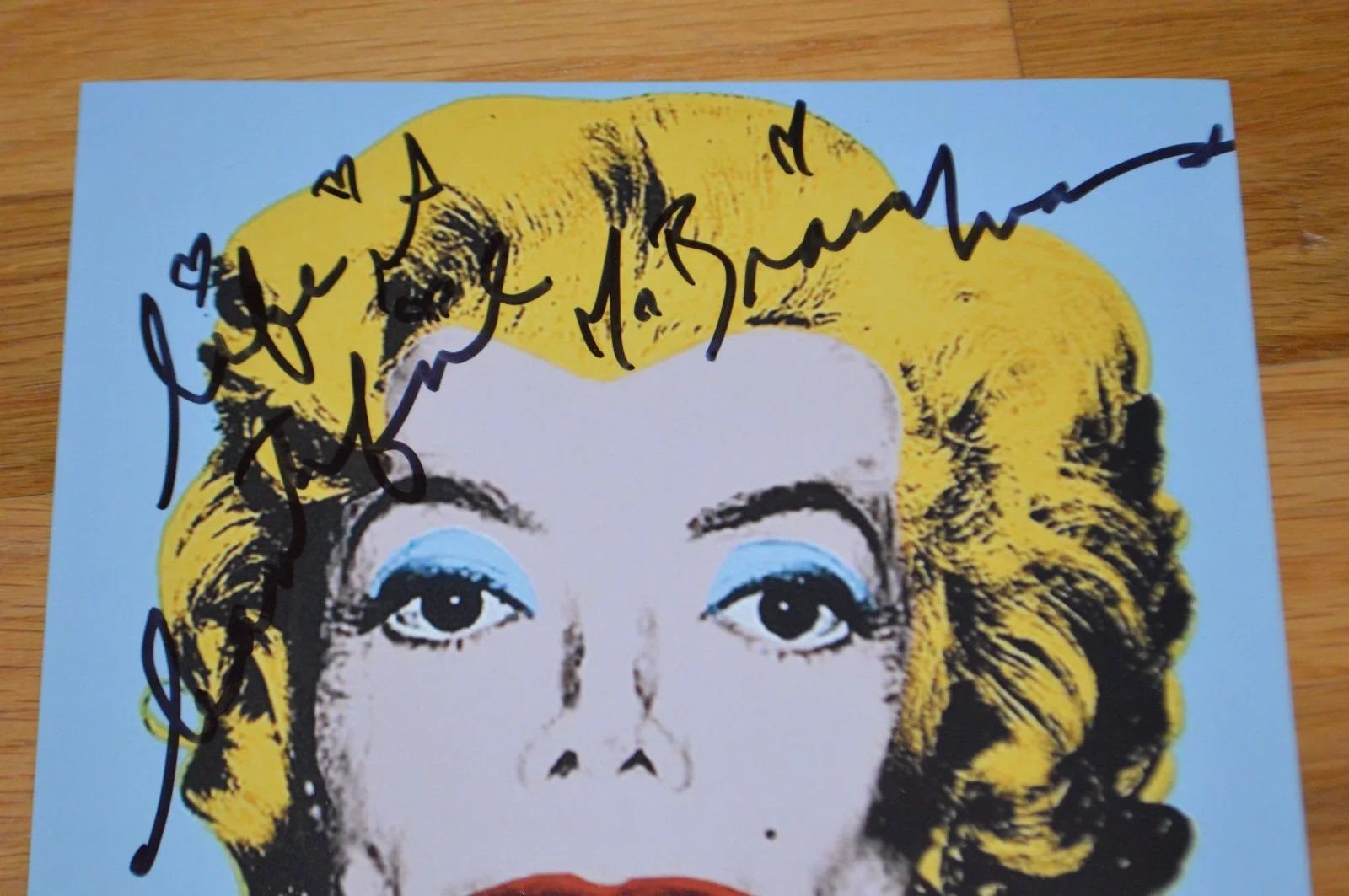 Mr. Brainwash — Mr. Brainwash Hand Signed Marilyn Jackson 8x10 Photo with AUTOGRAPH COA, изображение 3
