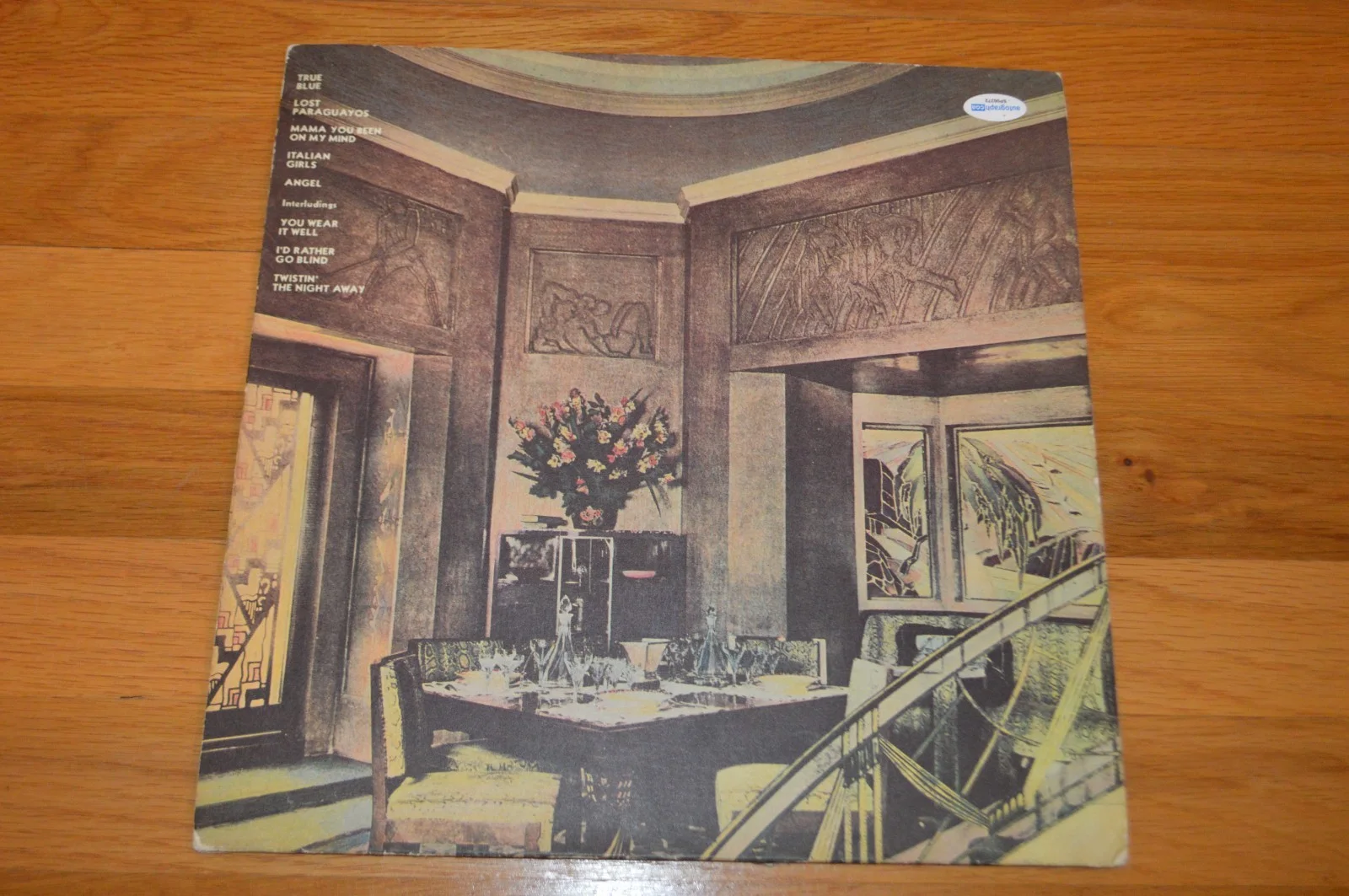 Rod Stewart Autographed "Never A Dull Moment" LP Cover AUTOGRAPH Hologram, image 5