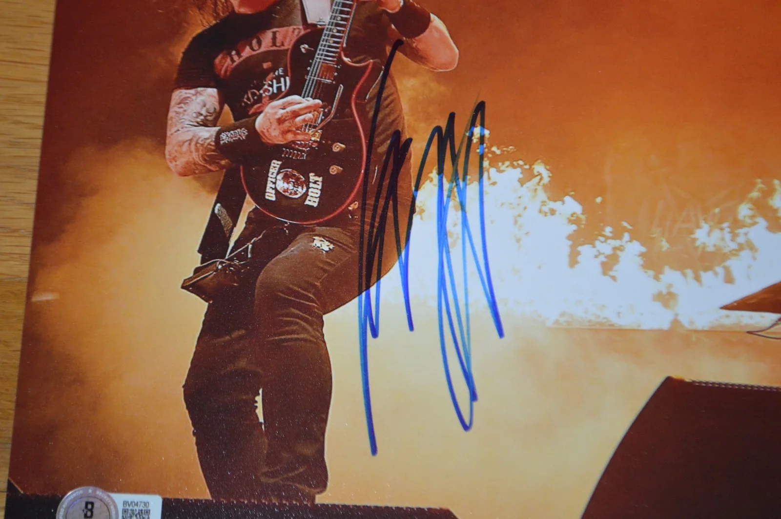 SLAYER ~ Kerry King & Gary Holt Autographed 11x14 Photo with Beckett Hologram, изображение 2