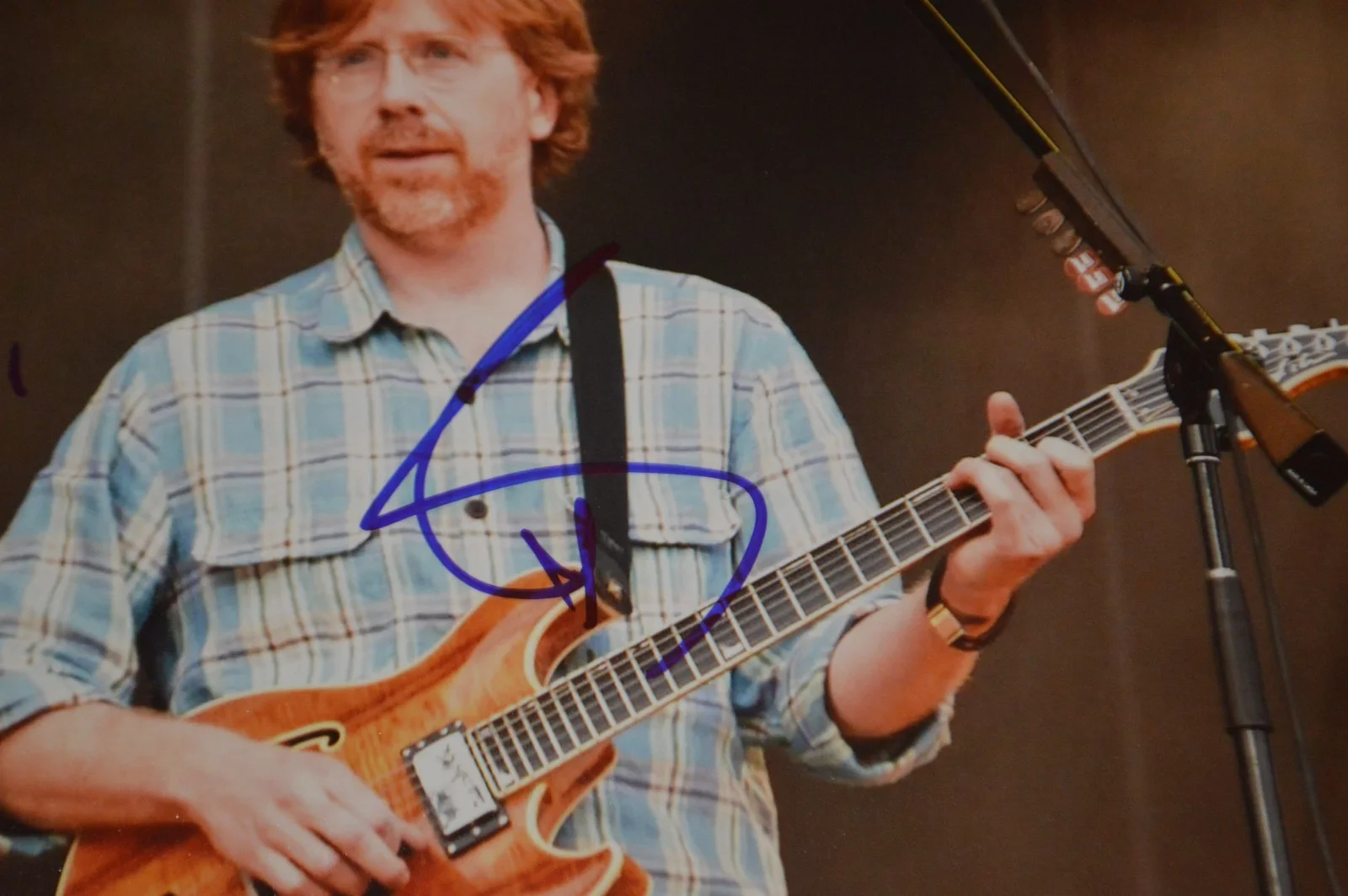 Phish ~ Trey Anastasio Signed 8x10 Color Photo with Beckett Hologram, image 5