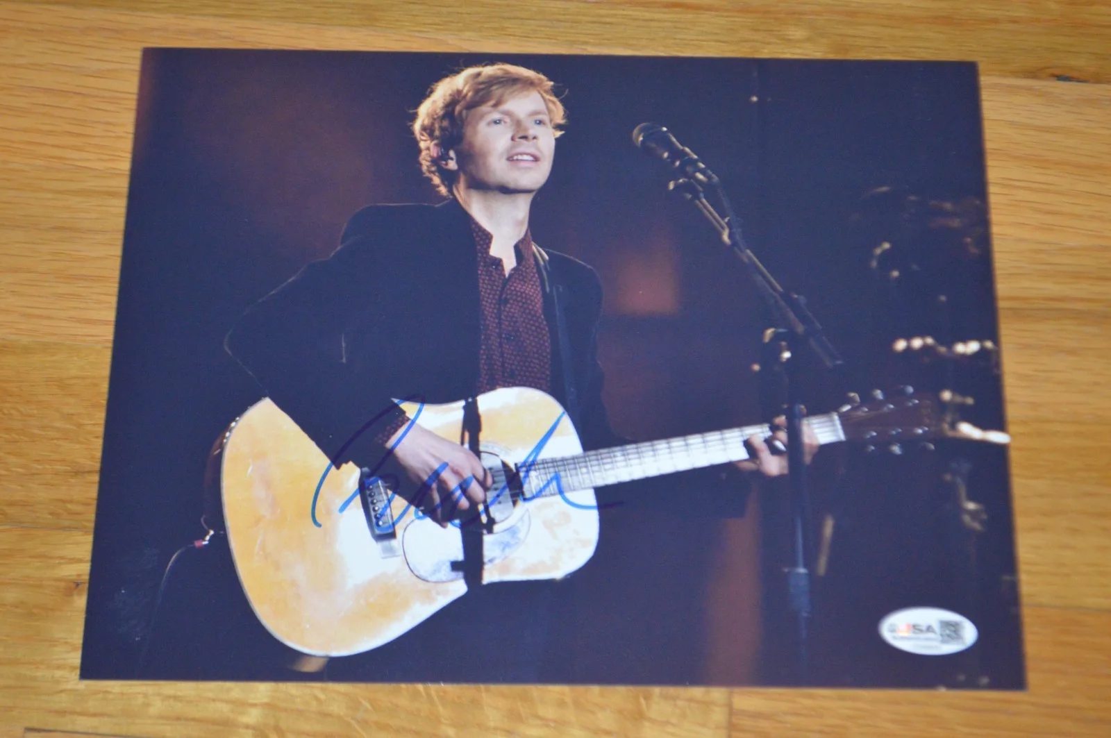 Beck Hansen Autographed 8x10 Color Photo with JSA COA ~ BECK, изображение 2