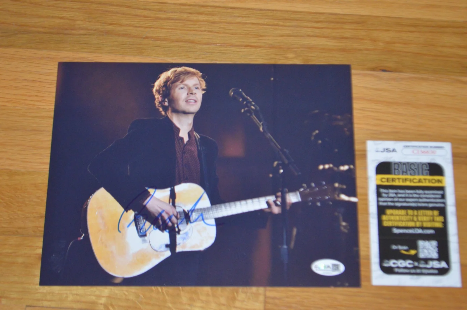 Beck Hansen Autographed 8x10 Color Photo with JSA COA ~ BECK, изображение 4