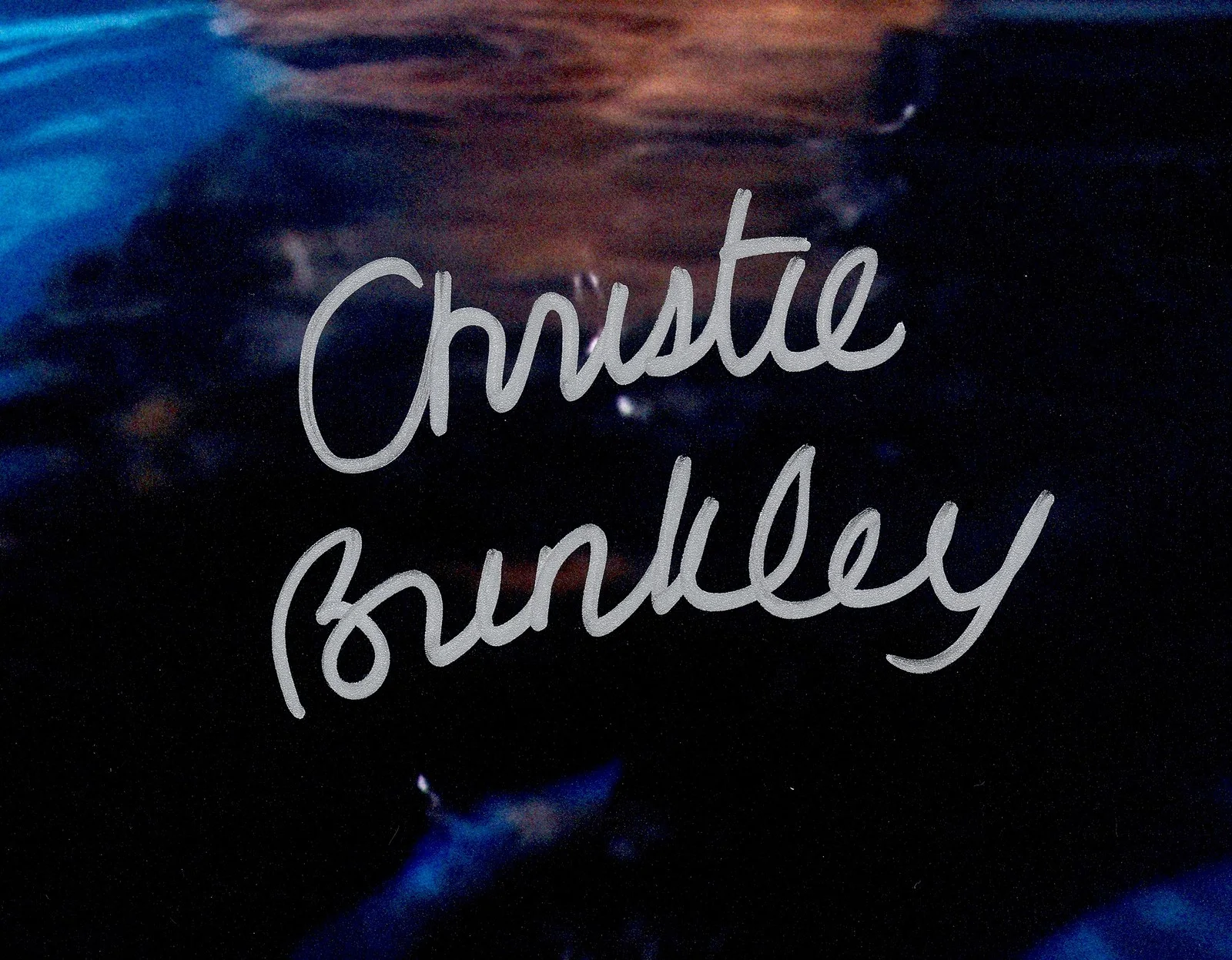 Chevy Chase — Chevy Chase & Christie Brinkley Auto 16x20 Photo Vacation Clark Griswold Beckett, изображение 3