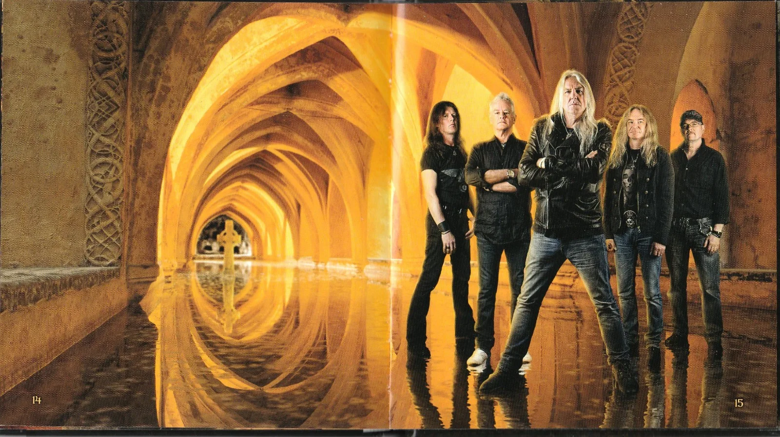 SIGNED SAXON AUTOGRAPHED SACRIFICE BOOK CD CERTIFIED AUTHENTIC JSA COA # AB85404, image 3