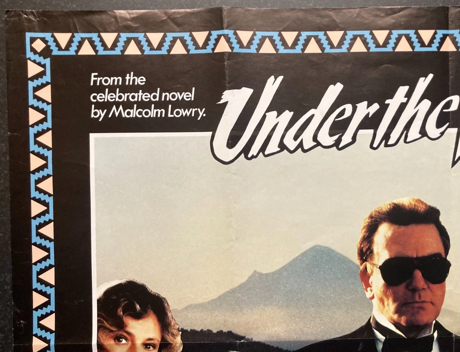 UNDER THE VOLCANO 1984 Original Cinema UK Quad Movie POSTER Albert Finney, изображение 5