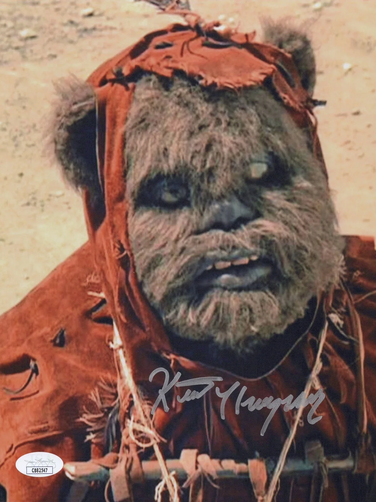 Kevin Thompson — KEVIN THOMPSON Signed THE EWOK ADVENTURE 8x10 Photo Autograph JSA COA Cert
