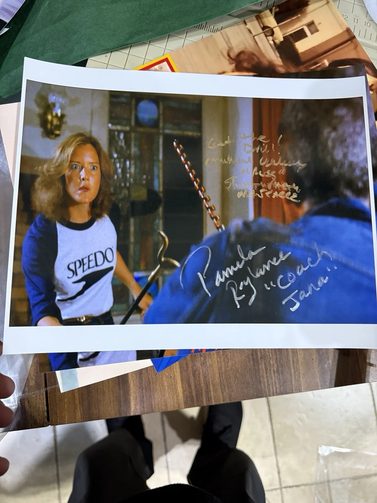 slumber party massacre, Signed Autograph Photo, Horror Movie, Photo, New, изображение 2