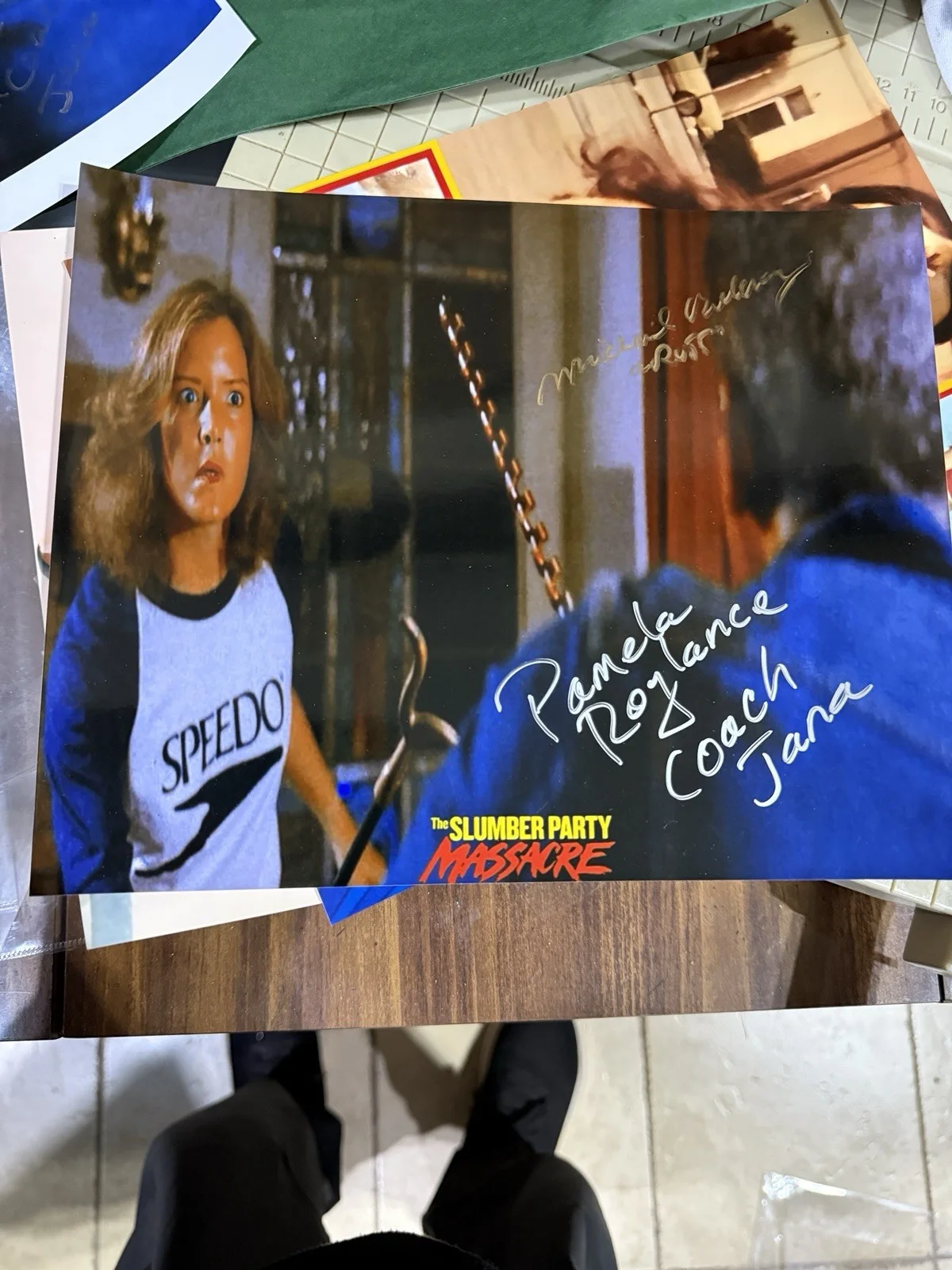 slumber party massacre, Signed Autograph Photo, Horror Movie, Photo, New, изображение 3