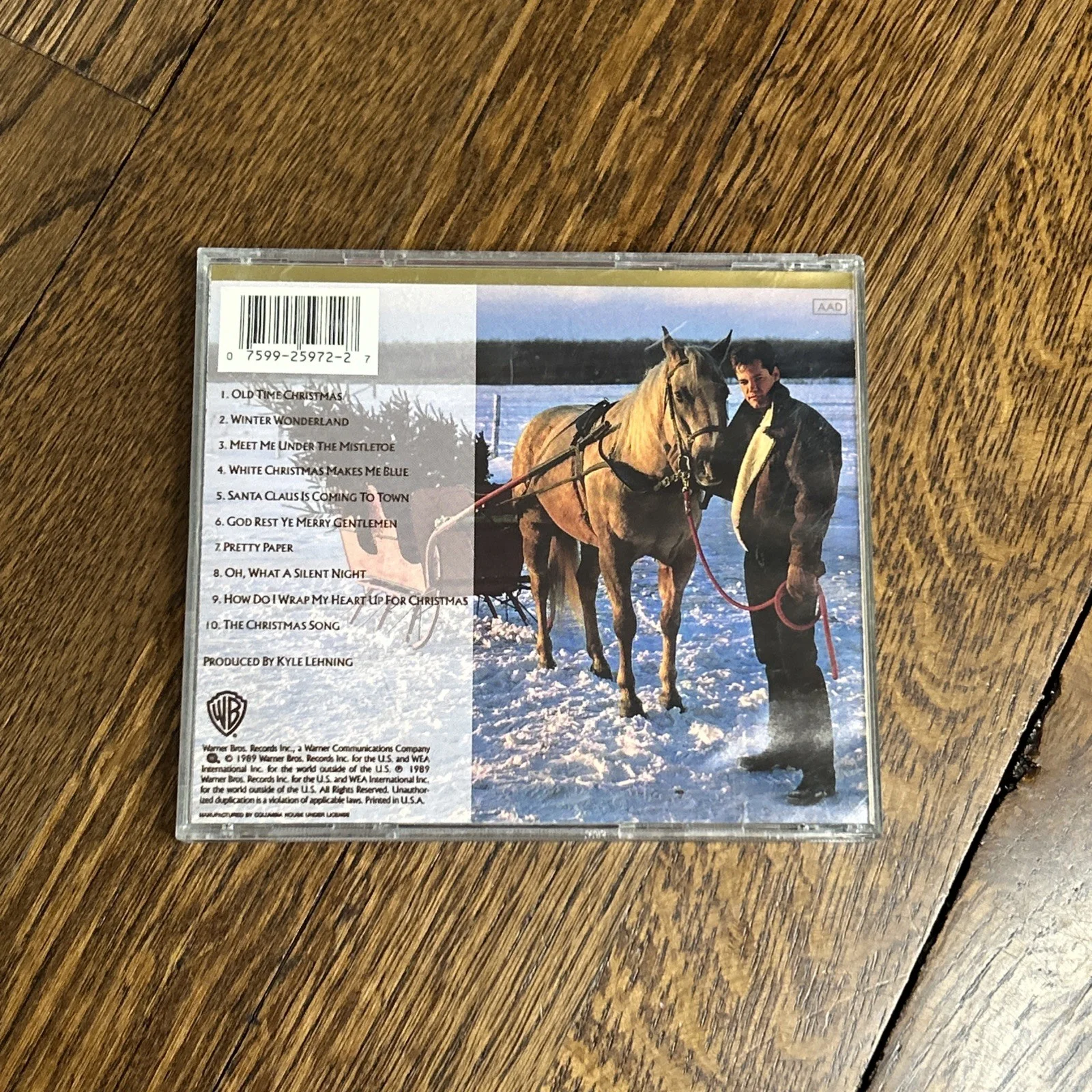AN OLD TIME CHRISTMAS RANDY TRAVIS CD-See Des, image 2