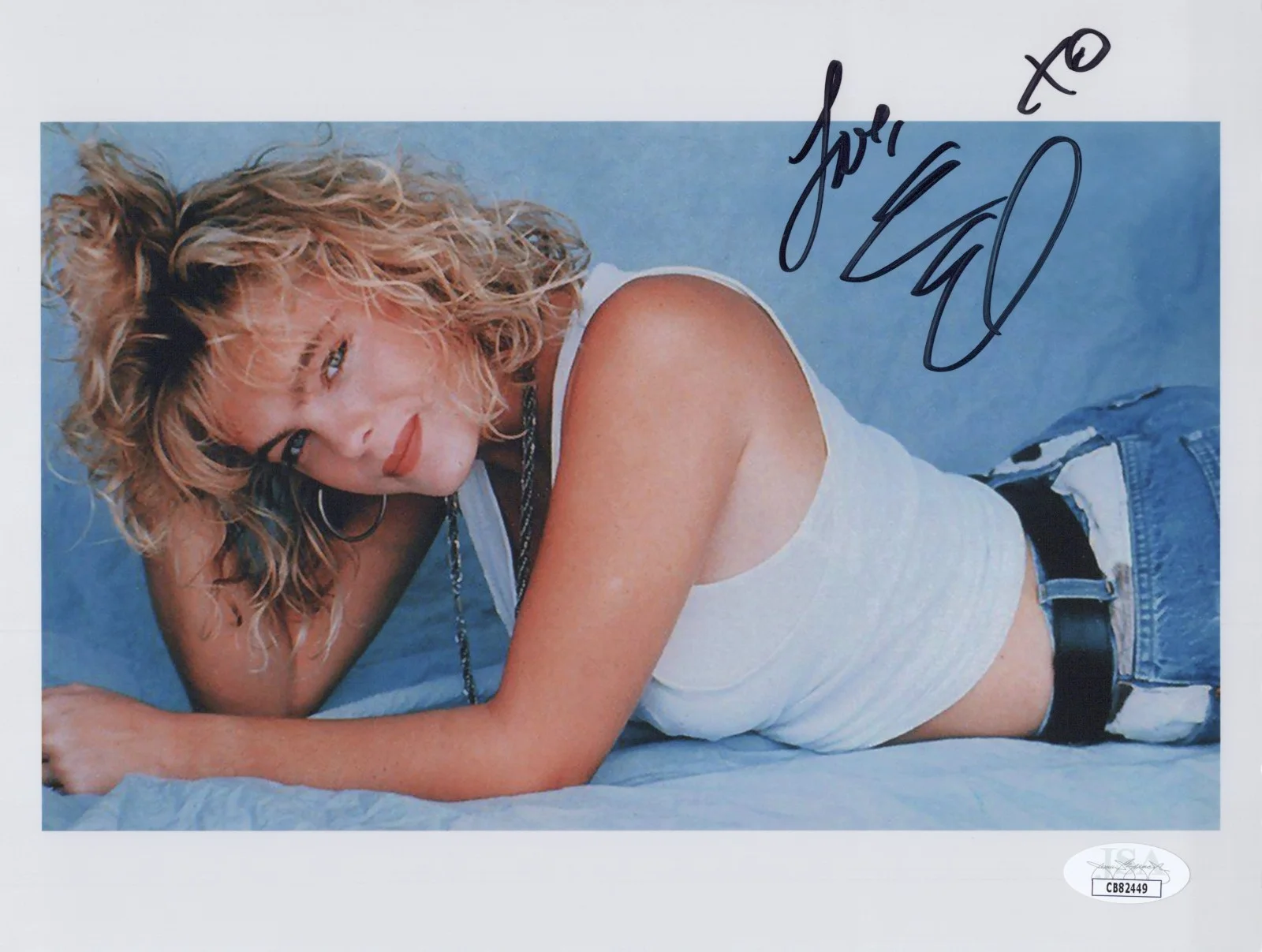 ERIKA ELENIAK — ERIKA ELENIAK Signed BAY WATCH 8x10 Photo Autograph SHAUNI JSA COA CERT