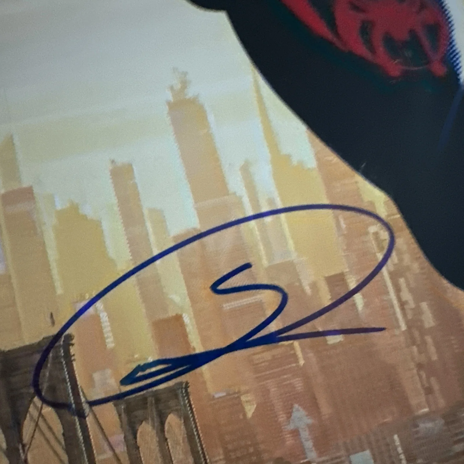 Shameik Moore — Shameik Moore Signed Autographed Spider-Man Into The Spider-Verse 11×14 Photo, изображение 2