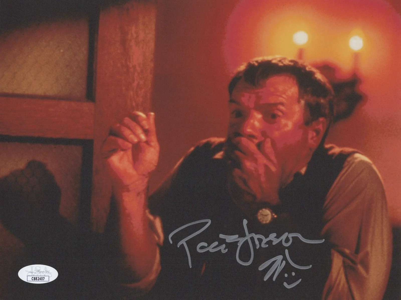PETER JASON — PETER JASON Signed 8X10 PRINCE OF DARKNESS Photo Autograph DR. PAUL JSA COA
