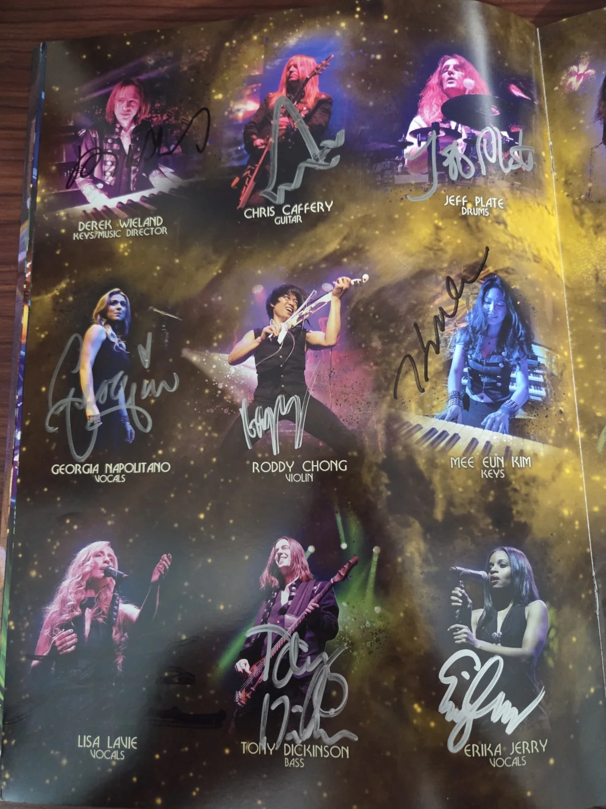2018 Winter Trans Siberian Orchestra Signed Program, image 2