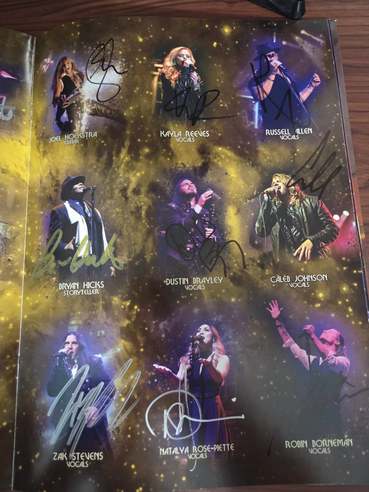 2018 Winter Trans Siberian Orchestra Signed Program, image 3
