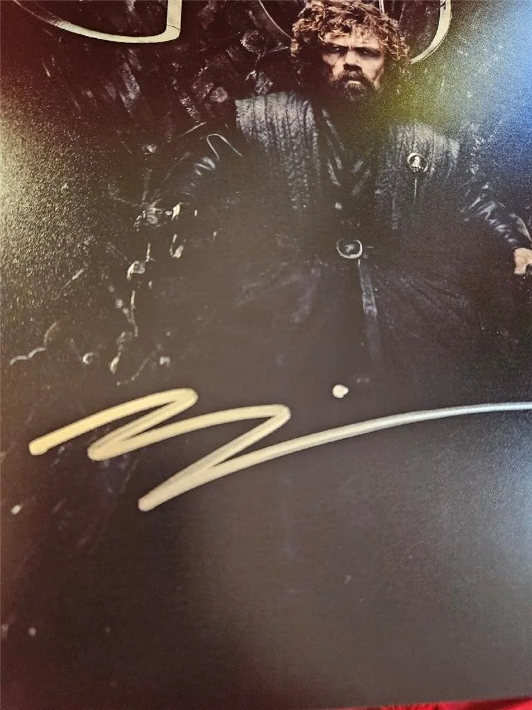 PETER DINKLAGE — PETER DINKLAGE HAND SIGNED AUTOGRAPHED 8X10 PHOTO GOT GAME OF THRONES W/ COA, image 2