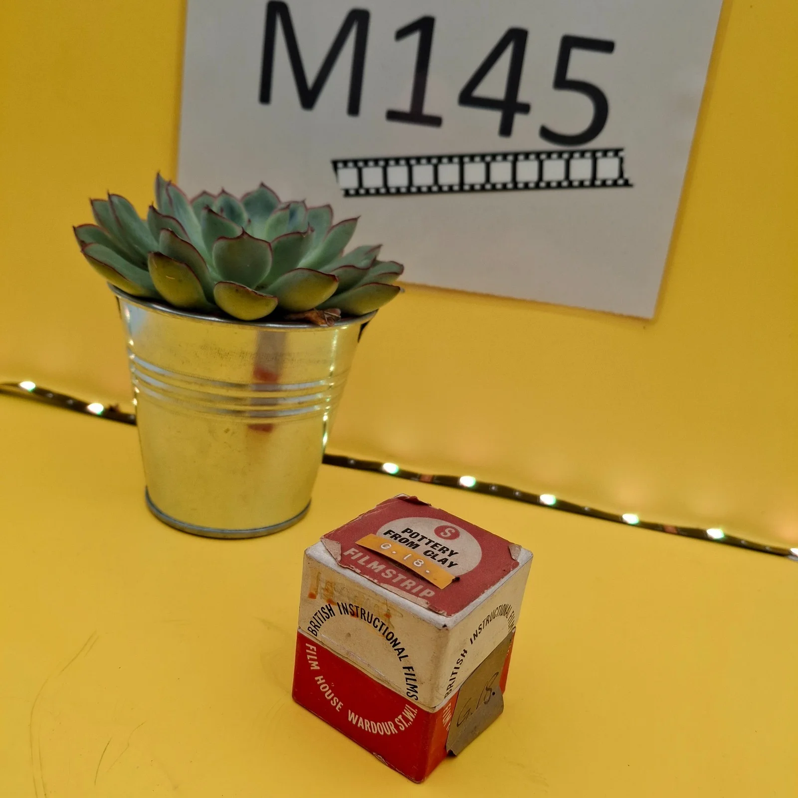 Pottery From Clay FILM STRIP. British Instructional Films, Wardour St. refbj, image 2