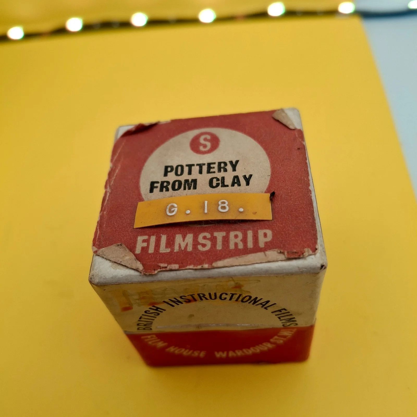 Pottery From Clay FILM STRIP. British Instructional Films, Wardour St. refbj, image 3