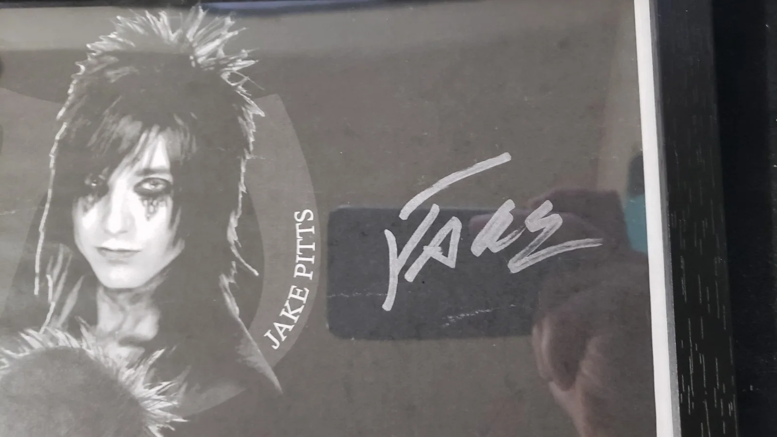 2010 Black Veil Brides full band Signed Poster, image 3