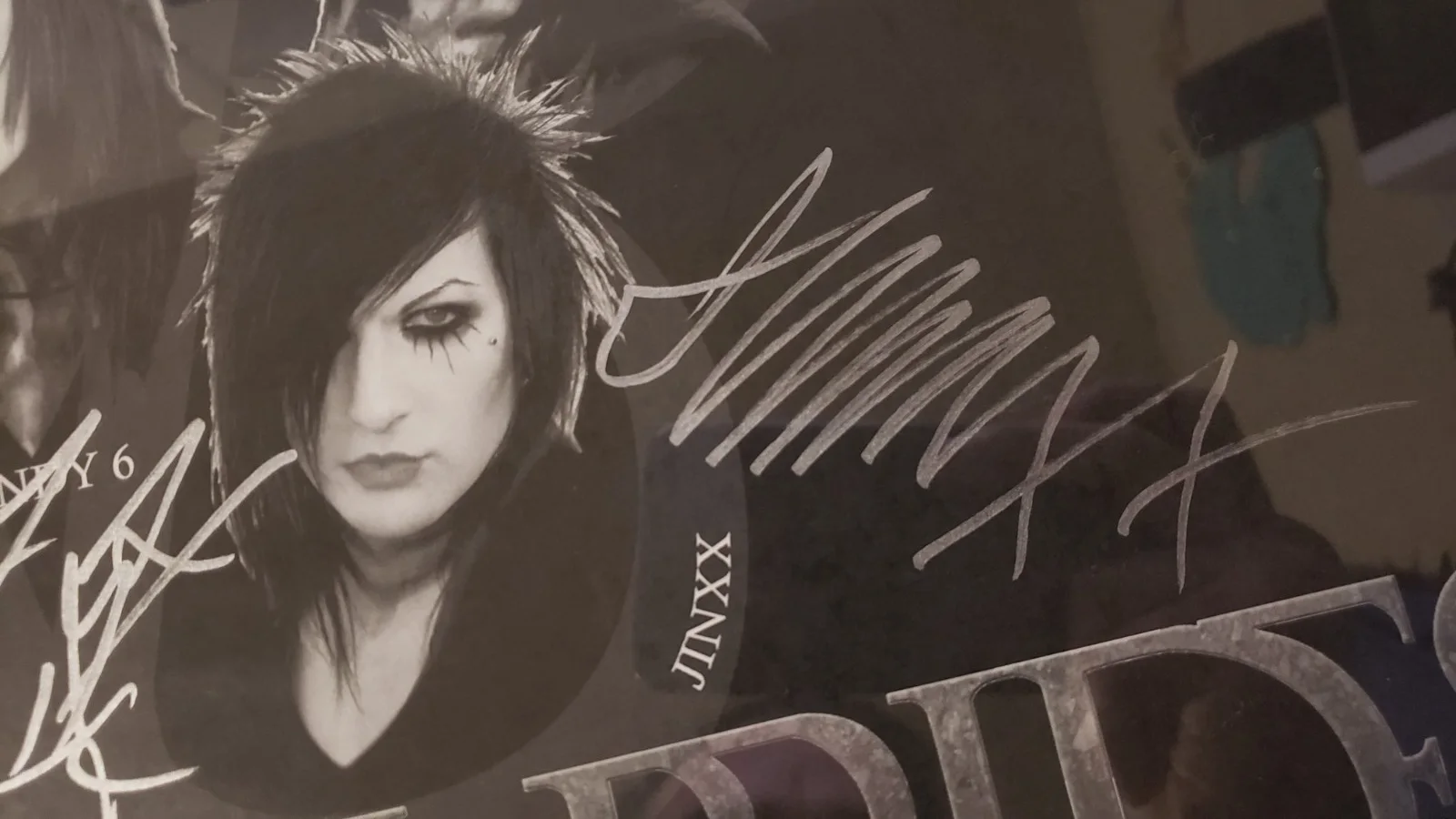 2010 Black Veil Brides full band Signed Poster, image 4