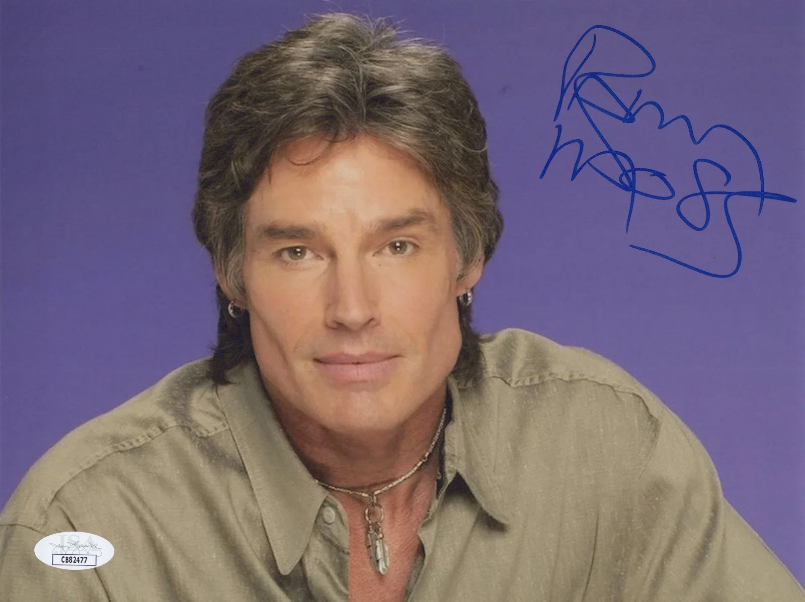 RON MOSS — RON MOSS Signed THE BOLD AND THE BEAUTIFULL 8x10 Photo Autograph RIDGE JSA COA