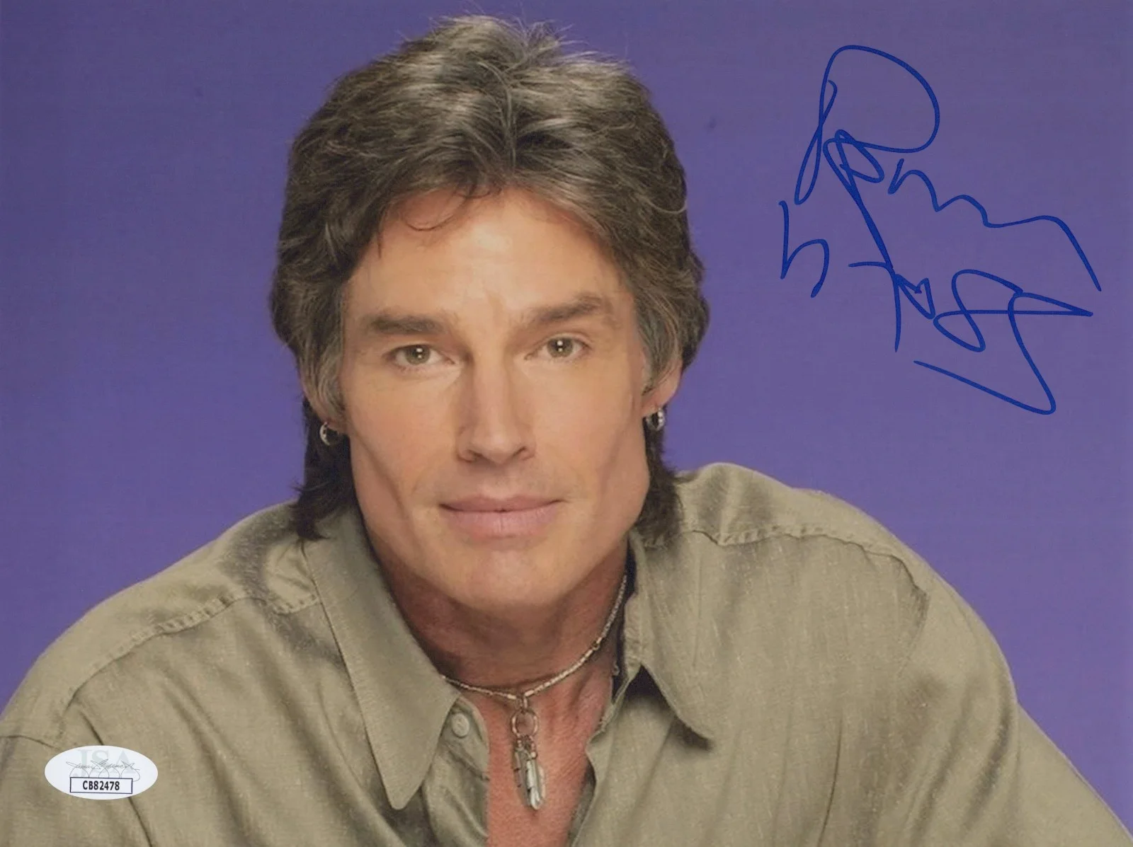 RON MOSS — RON MOSS Signed THE BOLD AND THE BEAUTIFULL 8x10 Photo Autograph RIDGE JSA COA