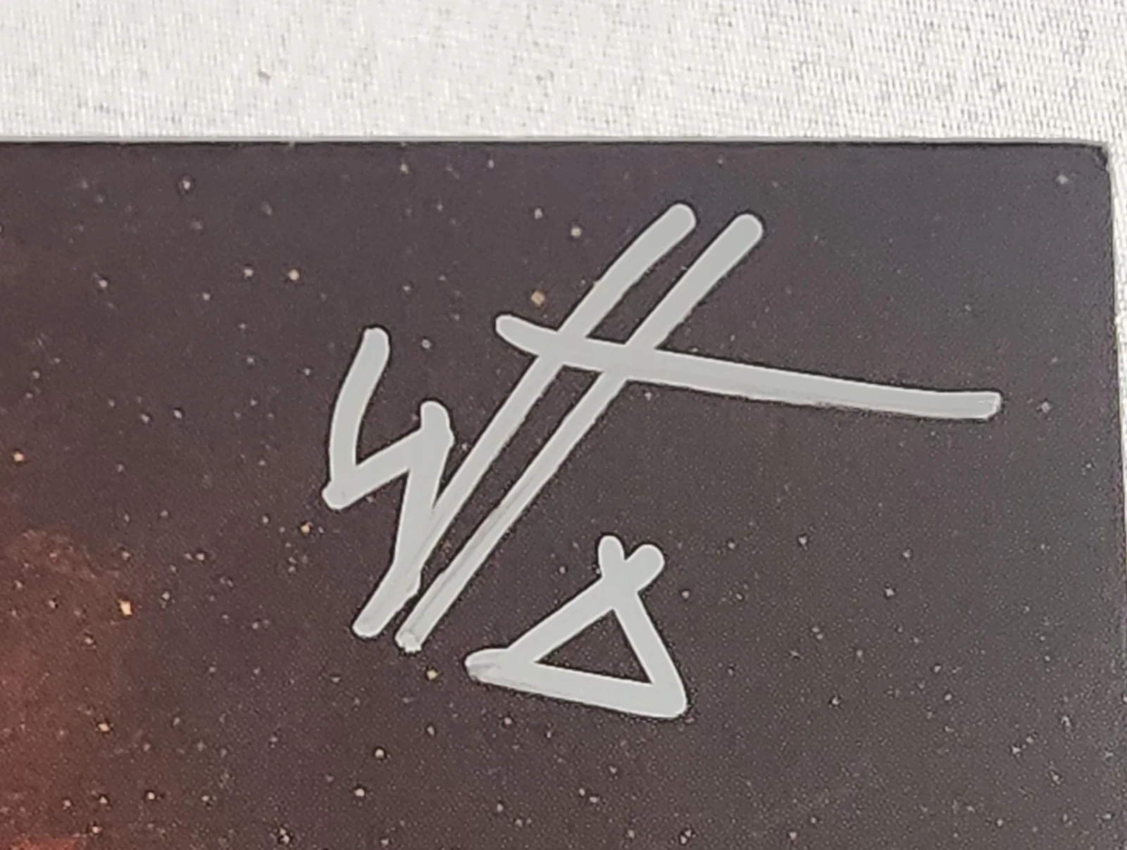 Citizen Soldier Autographed Icarus Orange With Red & Black Splatter Vinyl LP, изображение 2