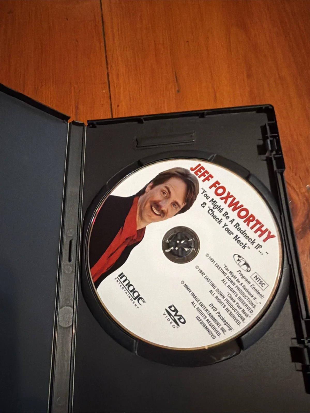 You Might Be a Redneck if & Check Your Neck (DVD, 1995) Signed Jeff Foxworthy, image 2