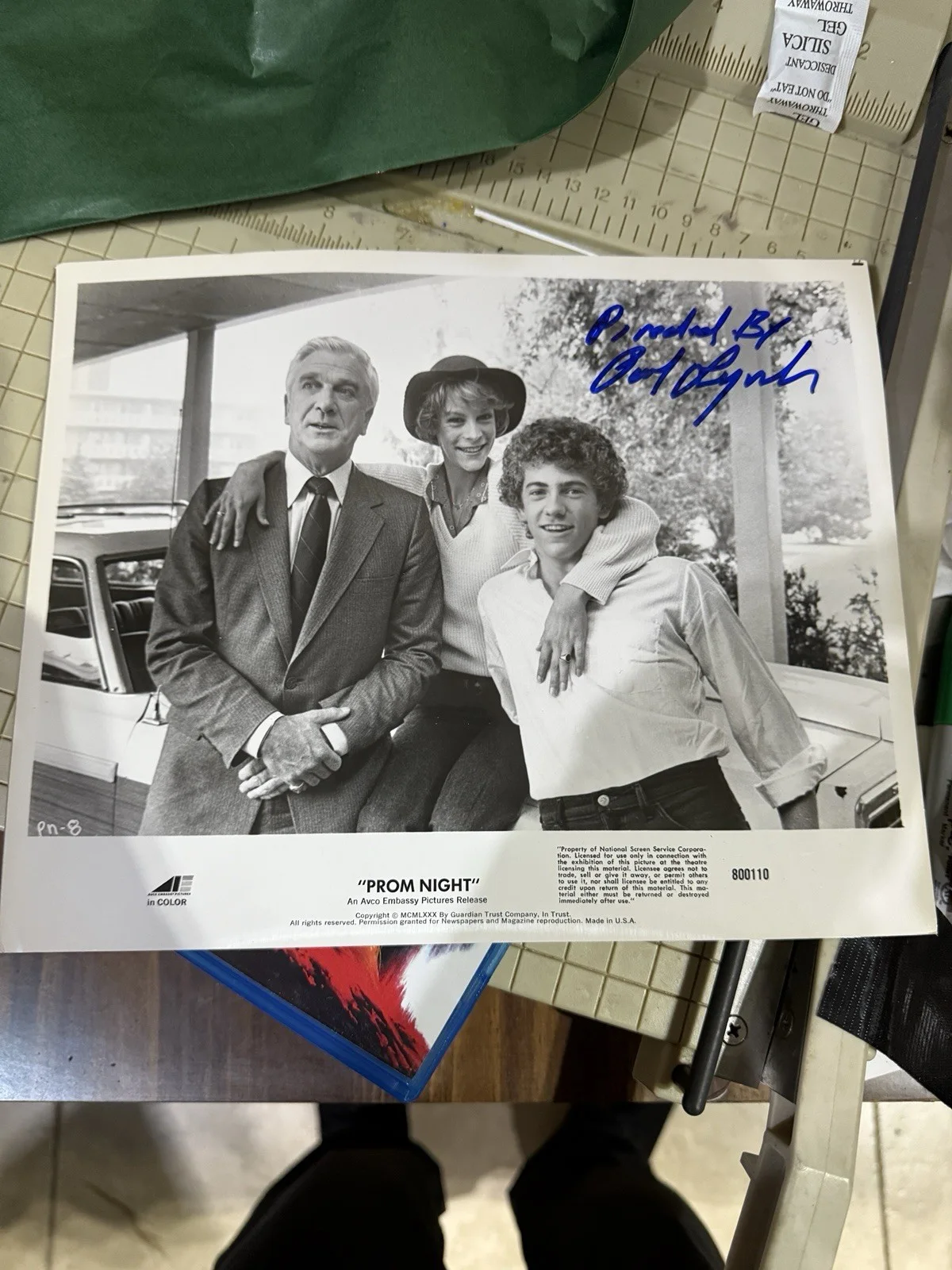 Prom Night, Signed, Autograph, Horror, Movie, Jamie Lee Curtis, 80s, Vintage,, image 5