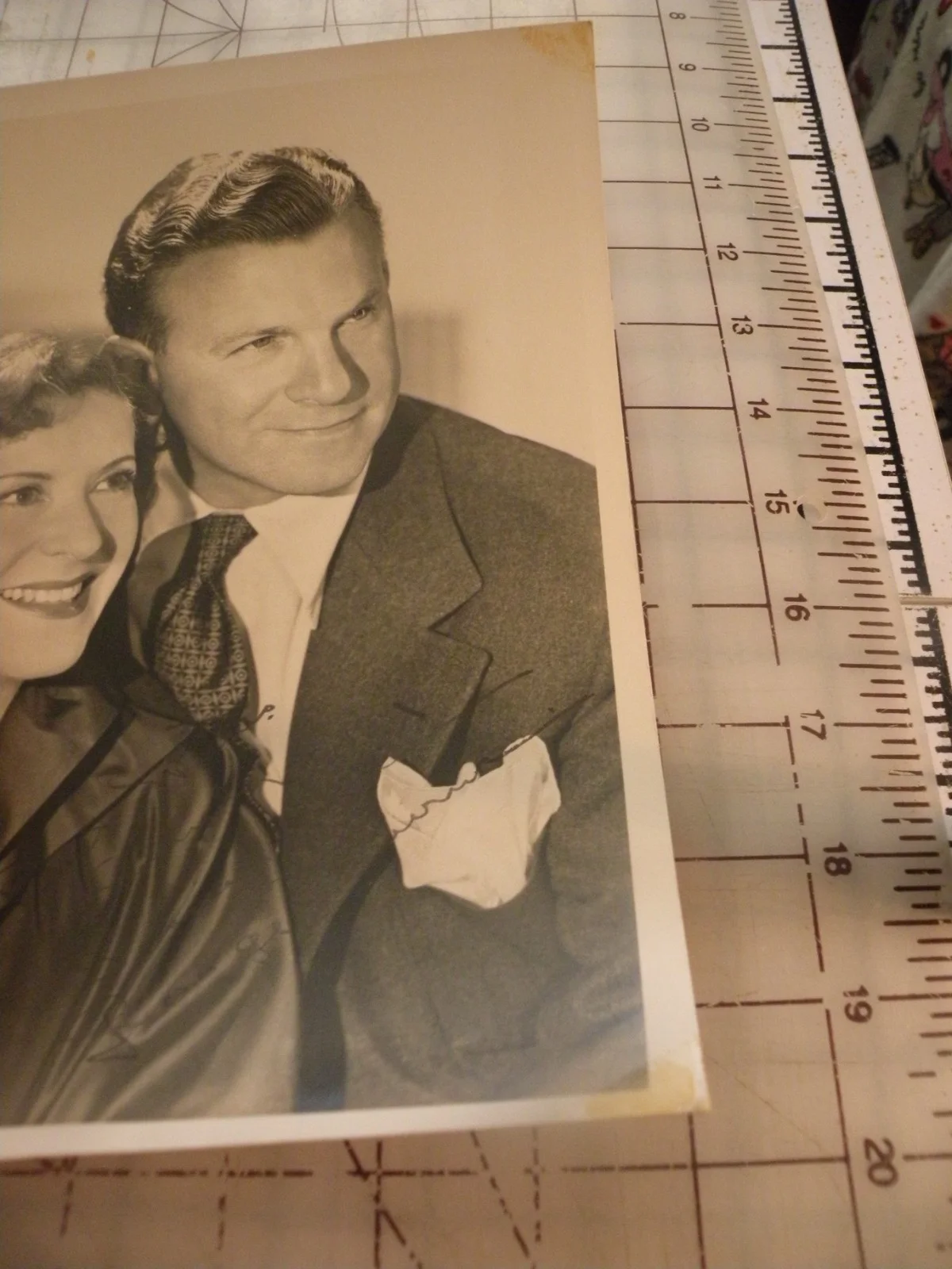 Married Actors GRACIE ALLEN and GEORGE BURNS Hand Signed Autographed Photo 9X11, изображение 2