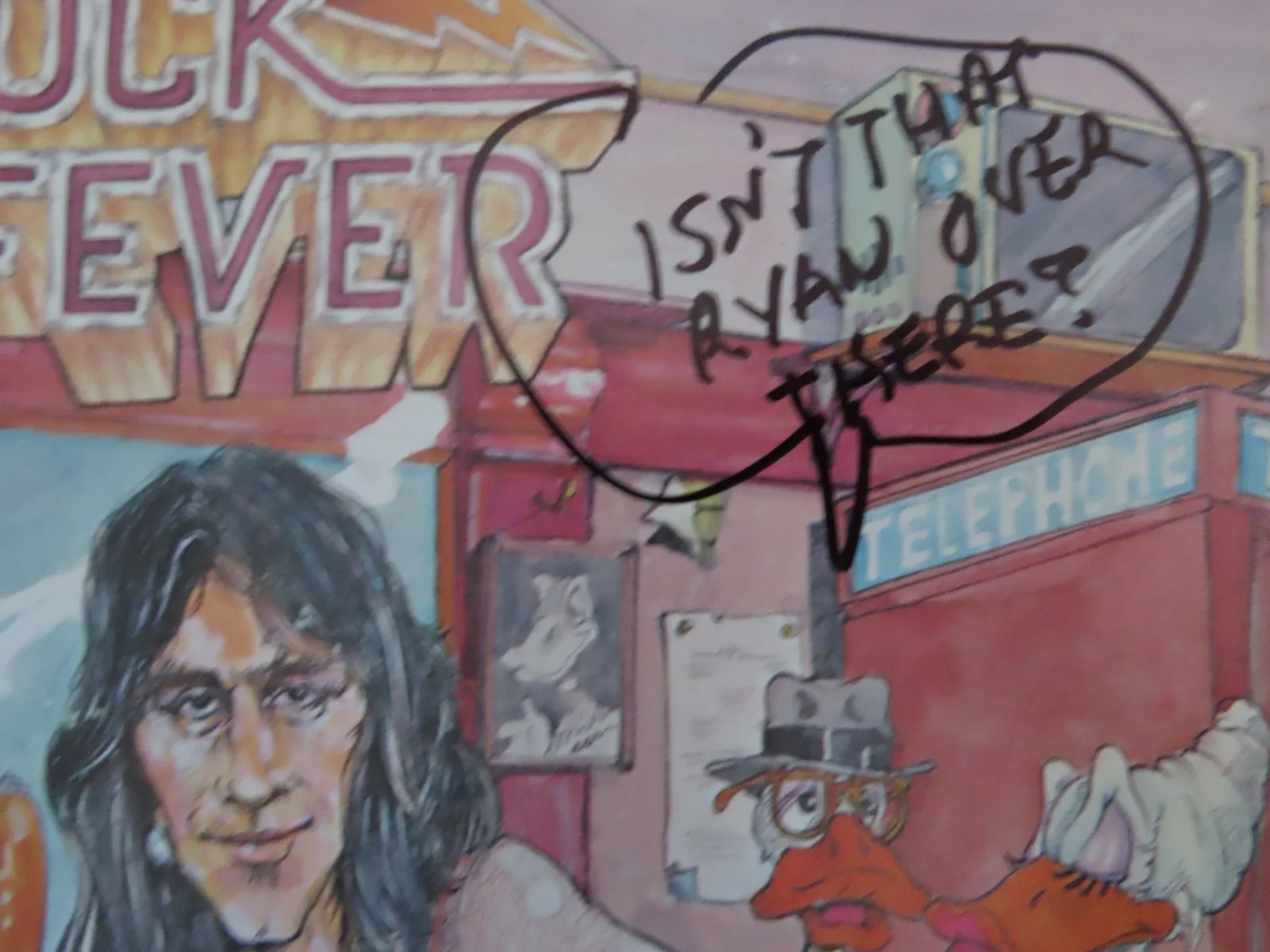 JAMES MONTGOMERY BAND signed DUCK FEVER 1978 Record / Album To Ryan, изображение 2