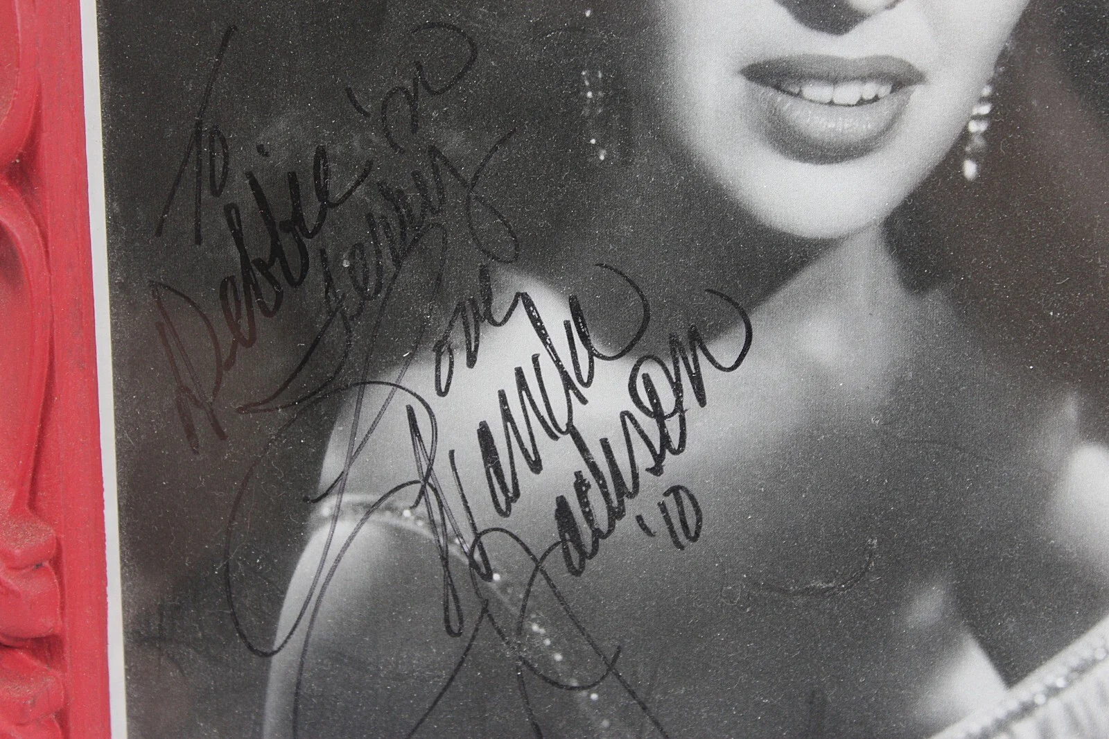 WANDA JACKSON Autographed/Inscribed Capitol Records Photograph Dated 2010, image 4