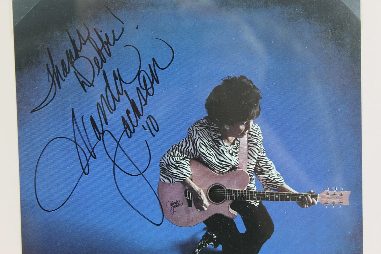 WANDA JACKSON Autographed/Inscribed Color Photograph Dated 2010, image 2