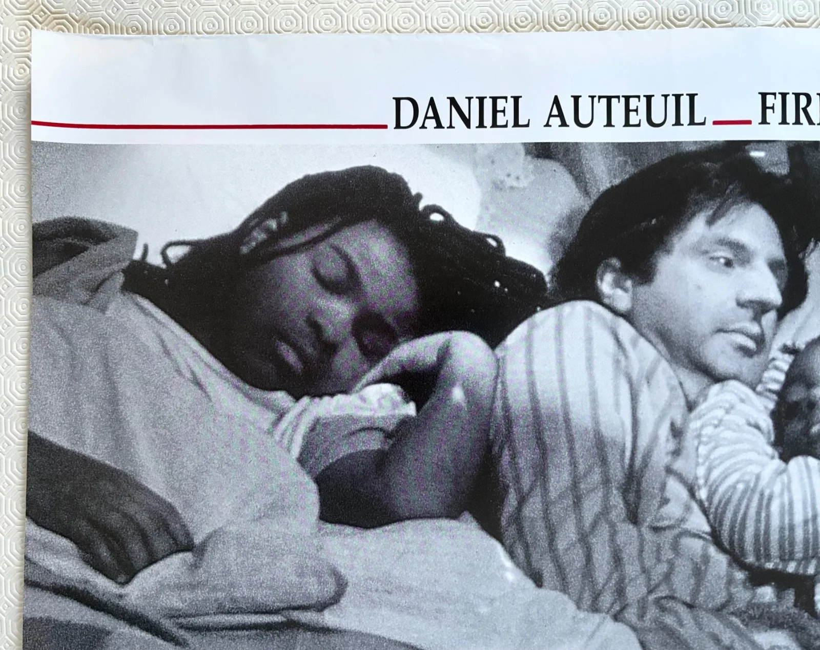 Romuald & Juliette Original 1989 Quad Poster Coline Serreau Daniel Auteuil, image 5